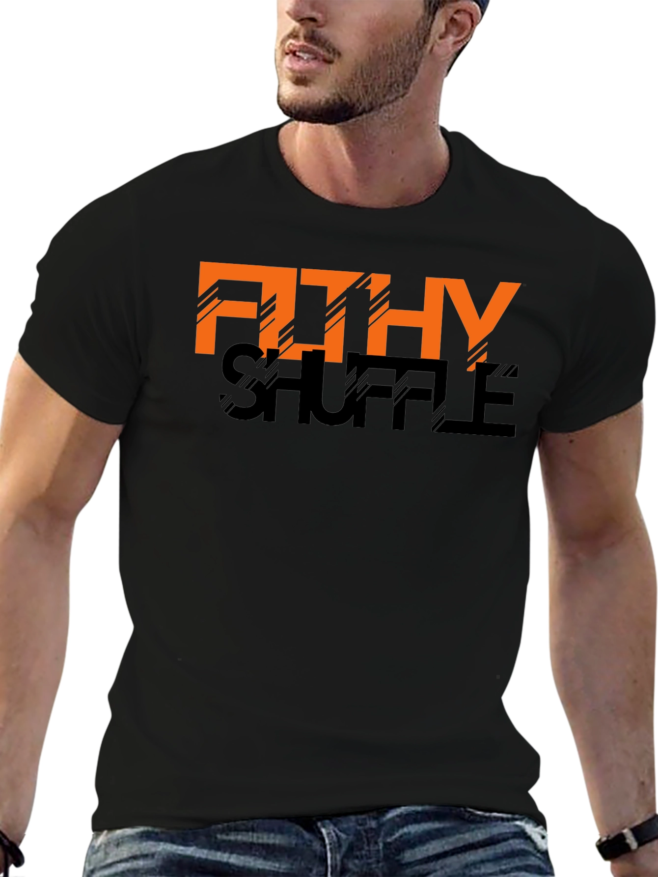 Filthy Shuffle Graphic Tee - Stylish Cotton T-Shirt