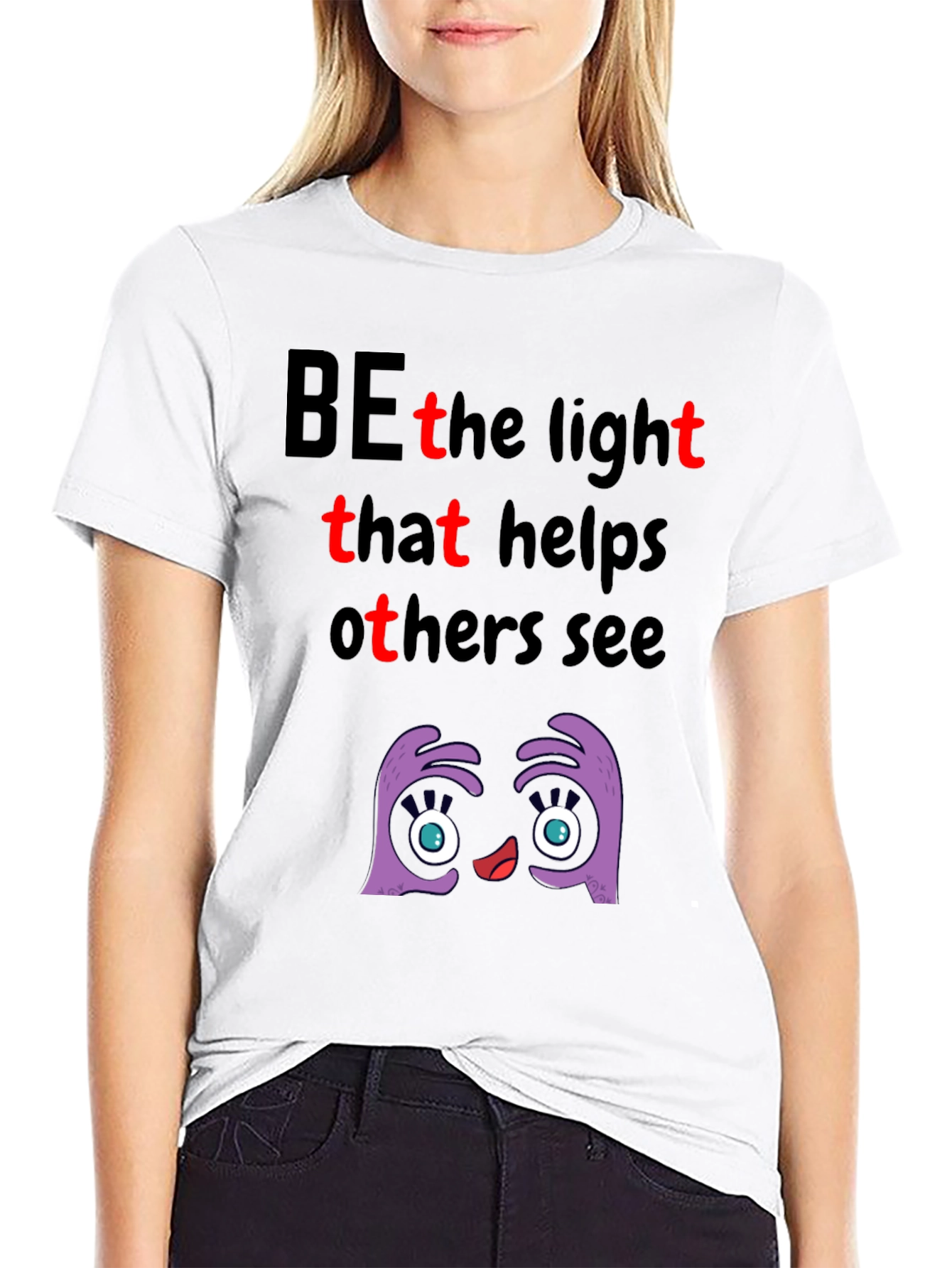 Be the Light T-Shirt - Inspirational Graphic Tee