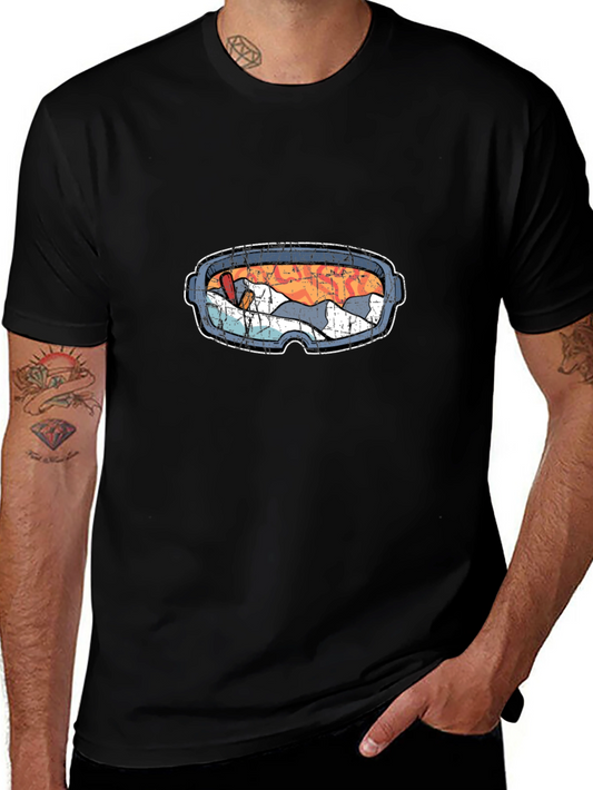 Ski Goggles Mountain T-Shirt