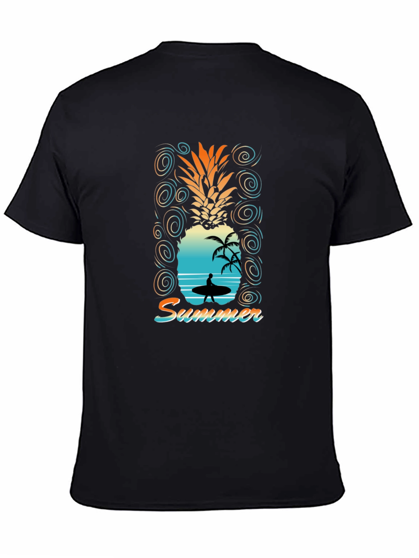 Pineapple Summer Graphic T-Shirt
