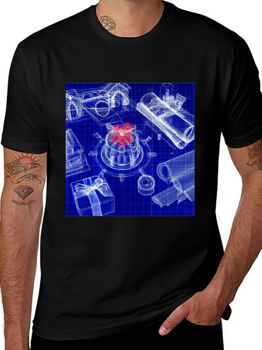 Blueprint Gift T-Shirt - Unique Design