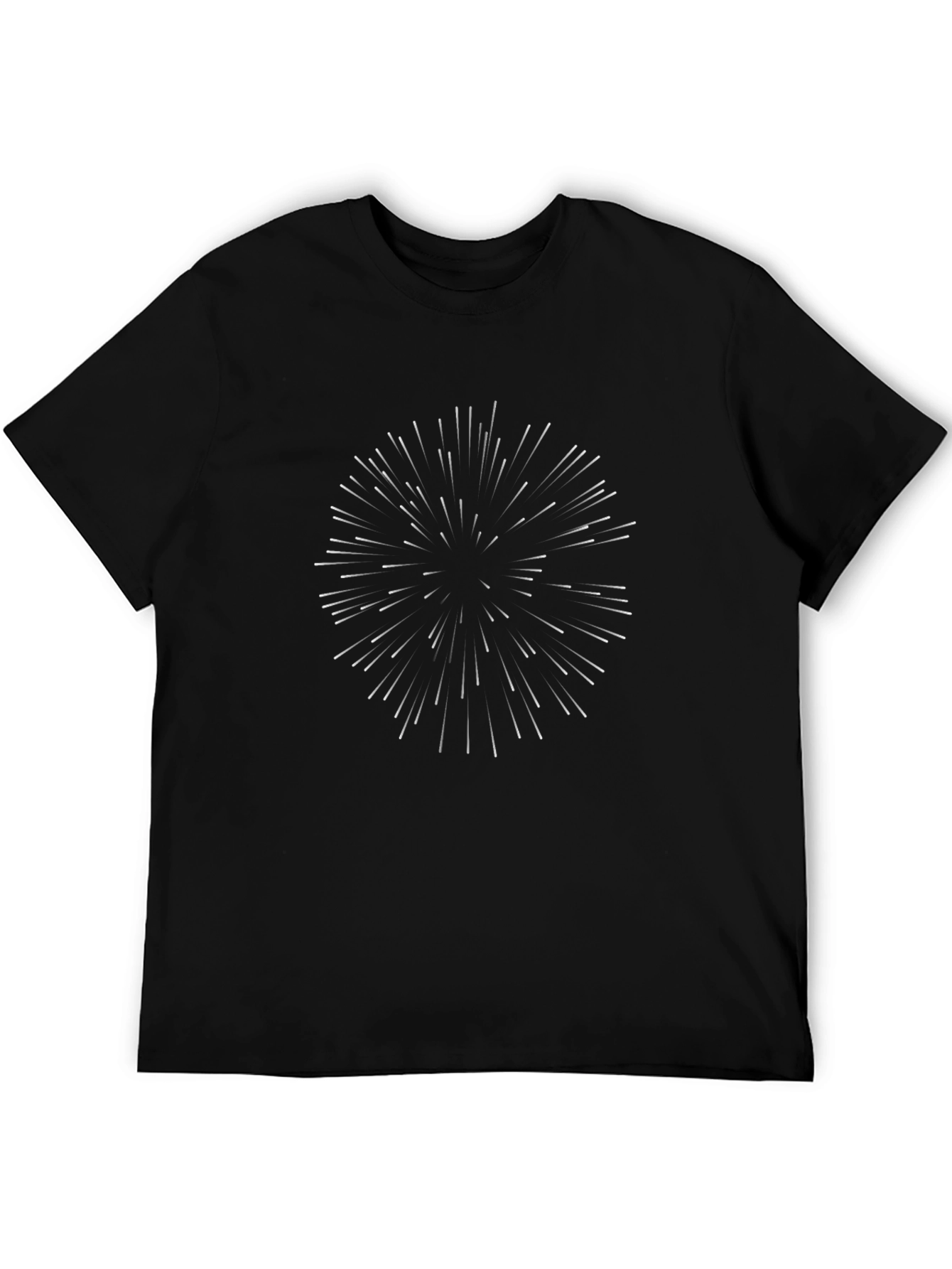 Starburst Graphic Black T-Shirt
