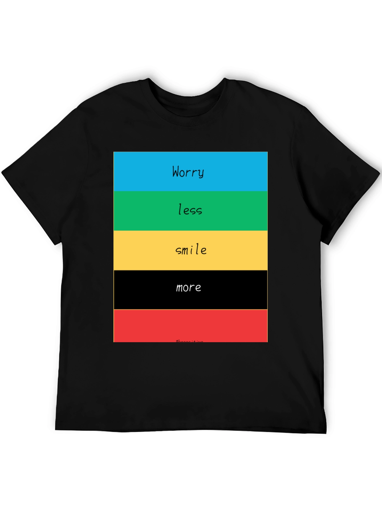 Worry Less Smile More Graphic Tee