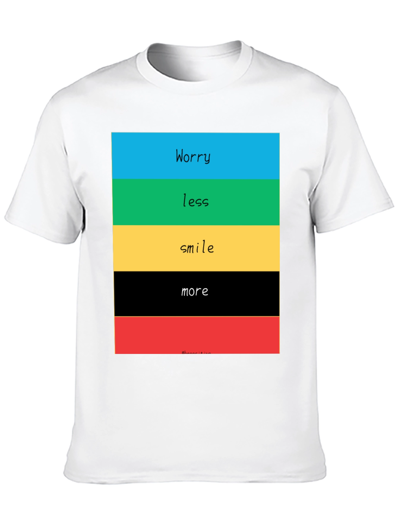 Worry Less Smile More Graphic Tee