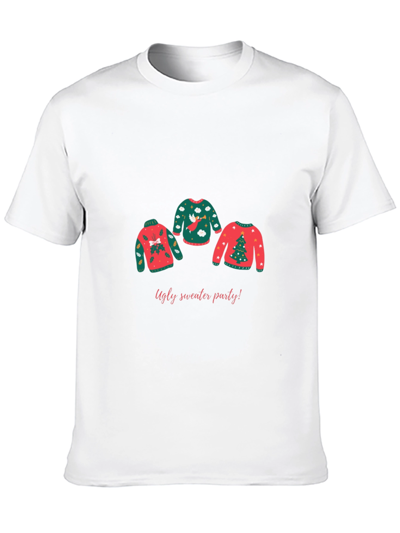 Ugly Sweater Party Graphic T-Shirt