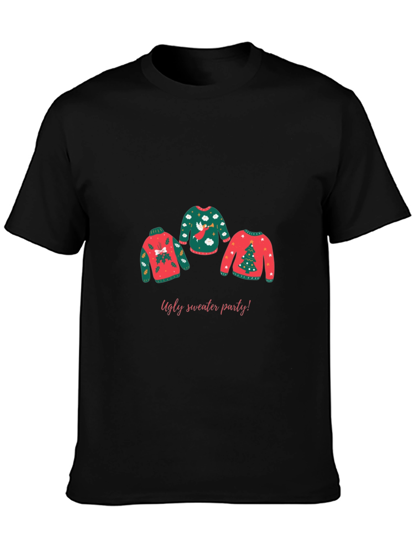Ugly Sweater Party Graphic T-Shirt