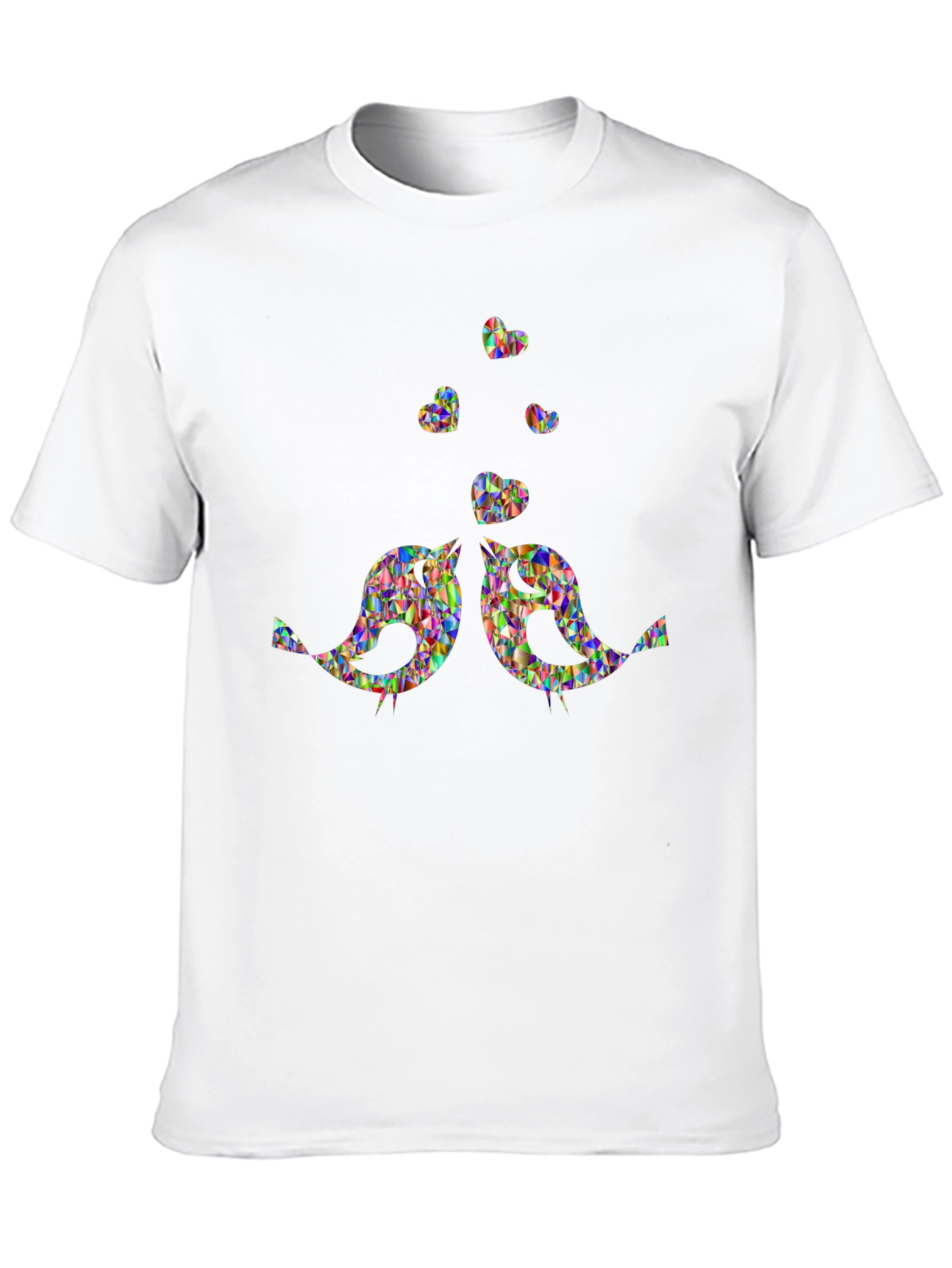 Lovebirds Heart T-Shirt