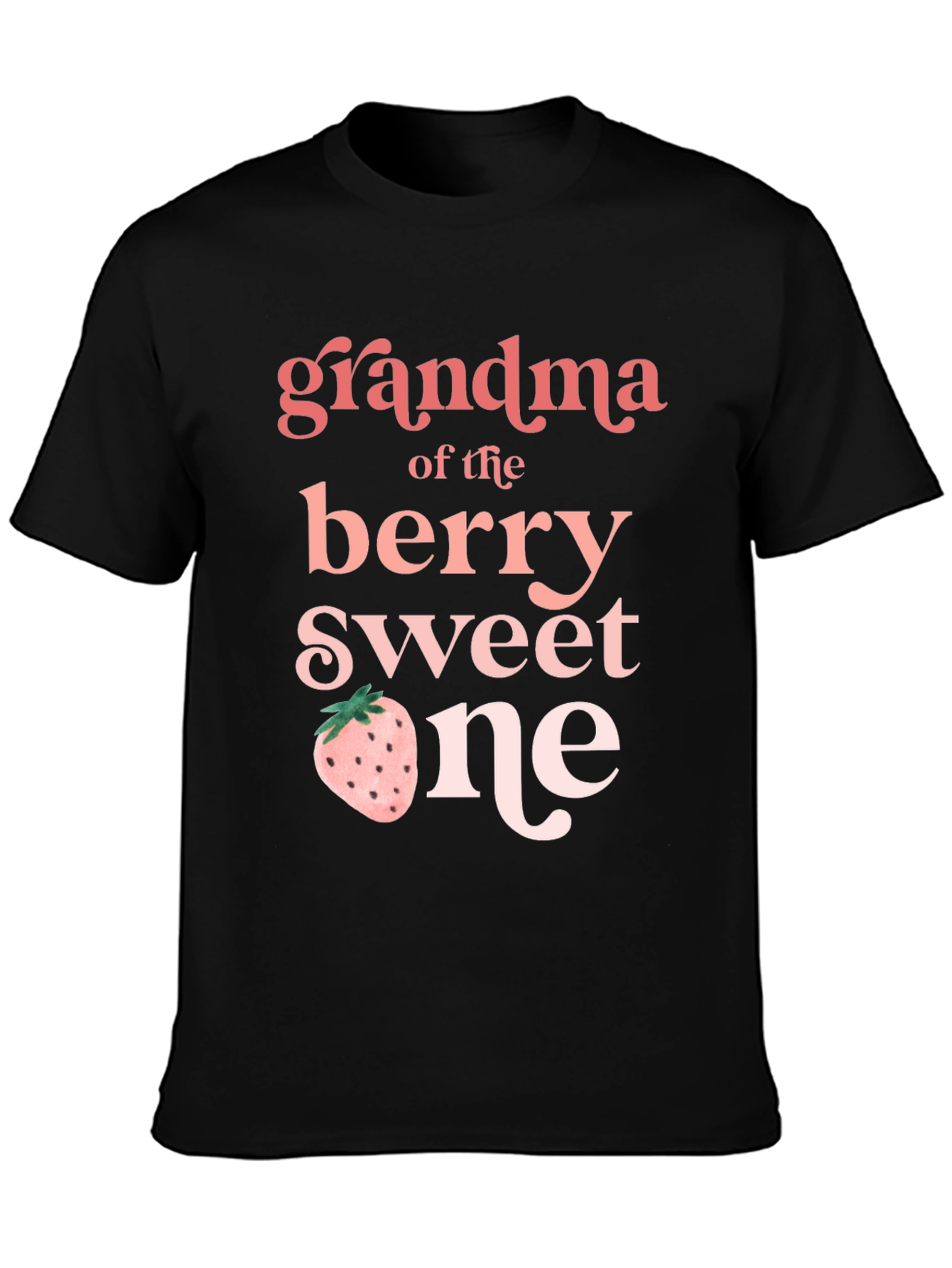 Grandma of the Berry Sweet One T-Shirt