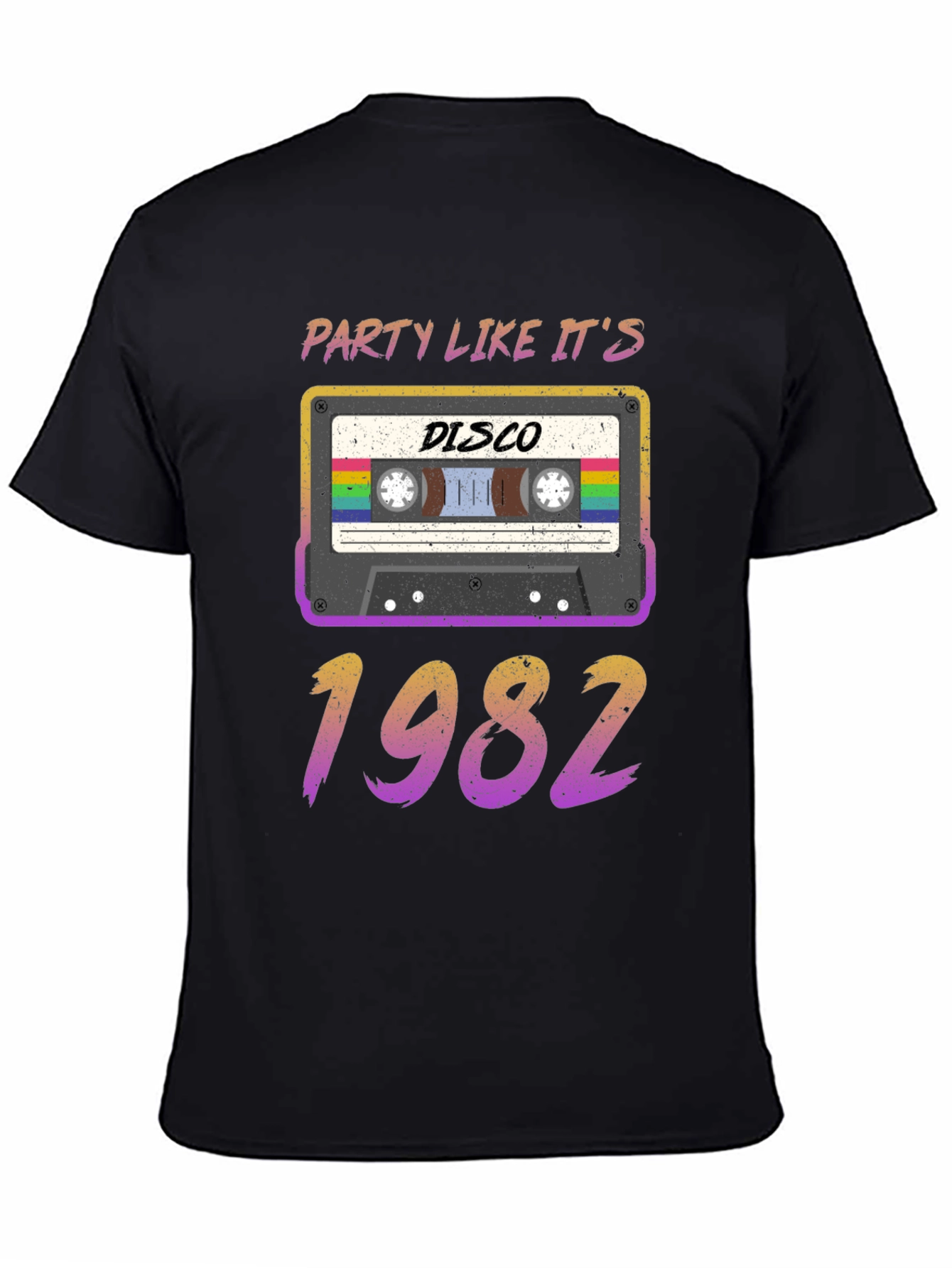 Retro Party Like Its 1982 Disco Cassette T-Shirt