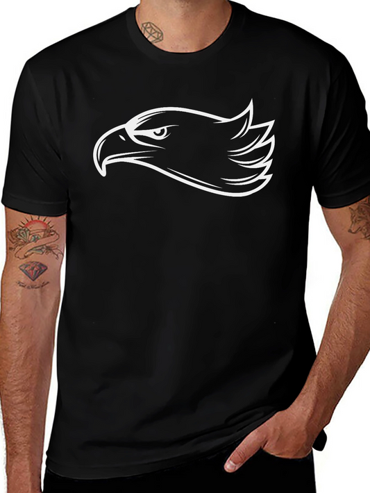 Eagle Head Graphic T-Shirt - Cool Bird Tee