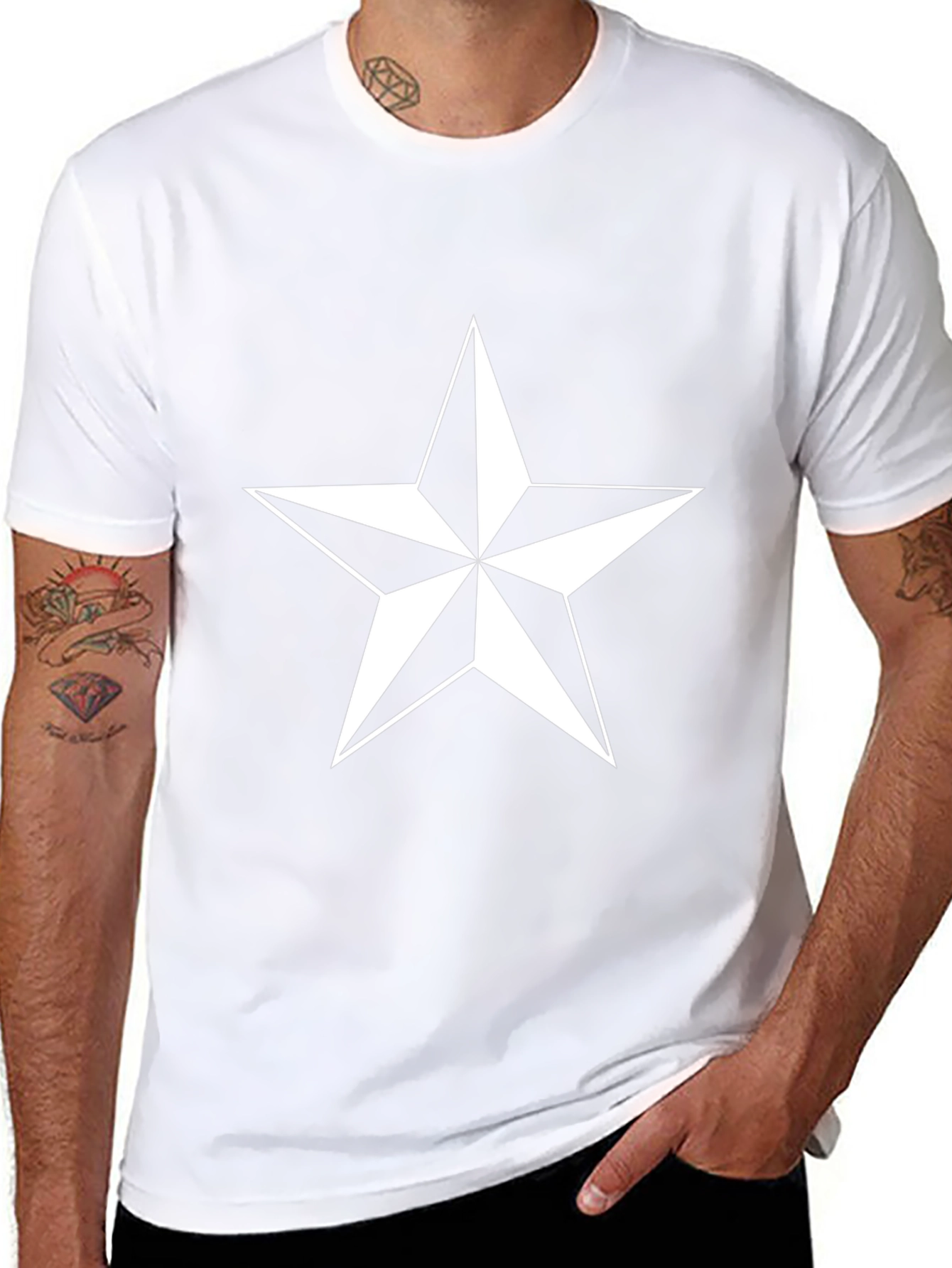 Black Star Graphic Tee