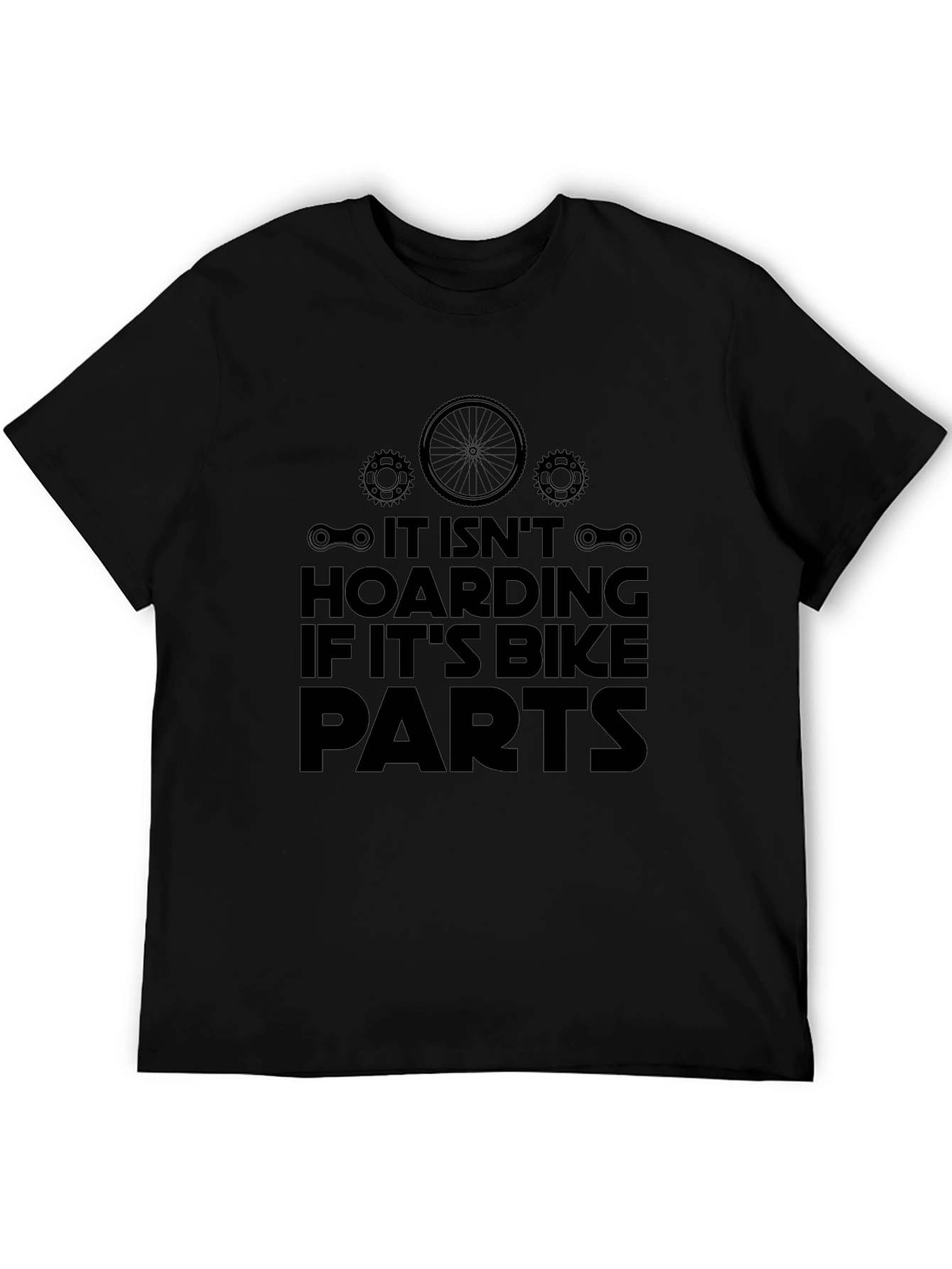 Bike Parts Hoarding T-Shirt - Funny Cycling Tee