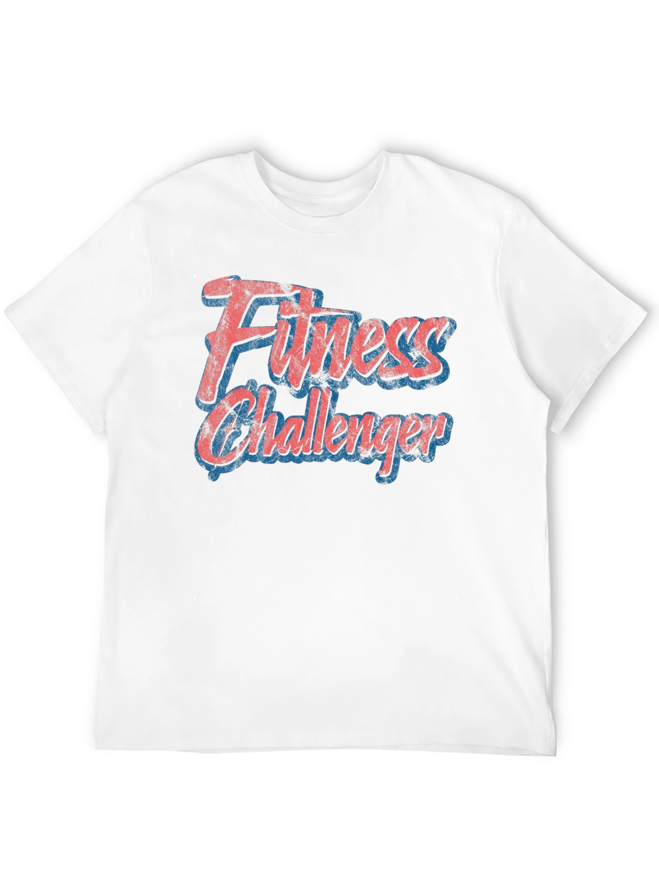 Fitness Challenger Graphic T-Shirt - Gym Workout Tee