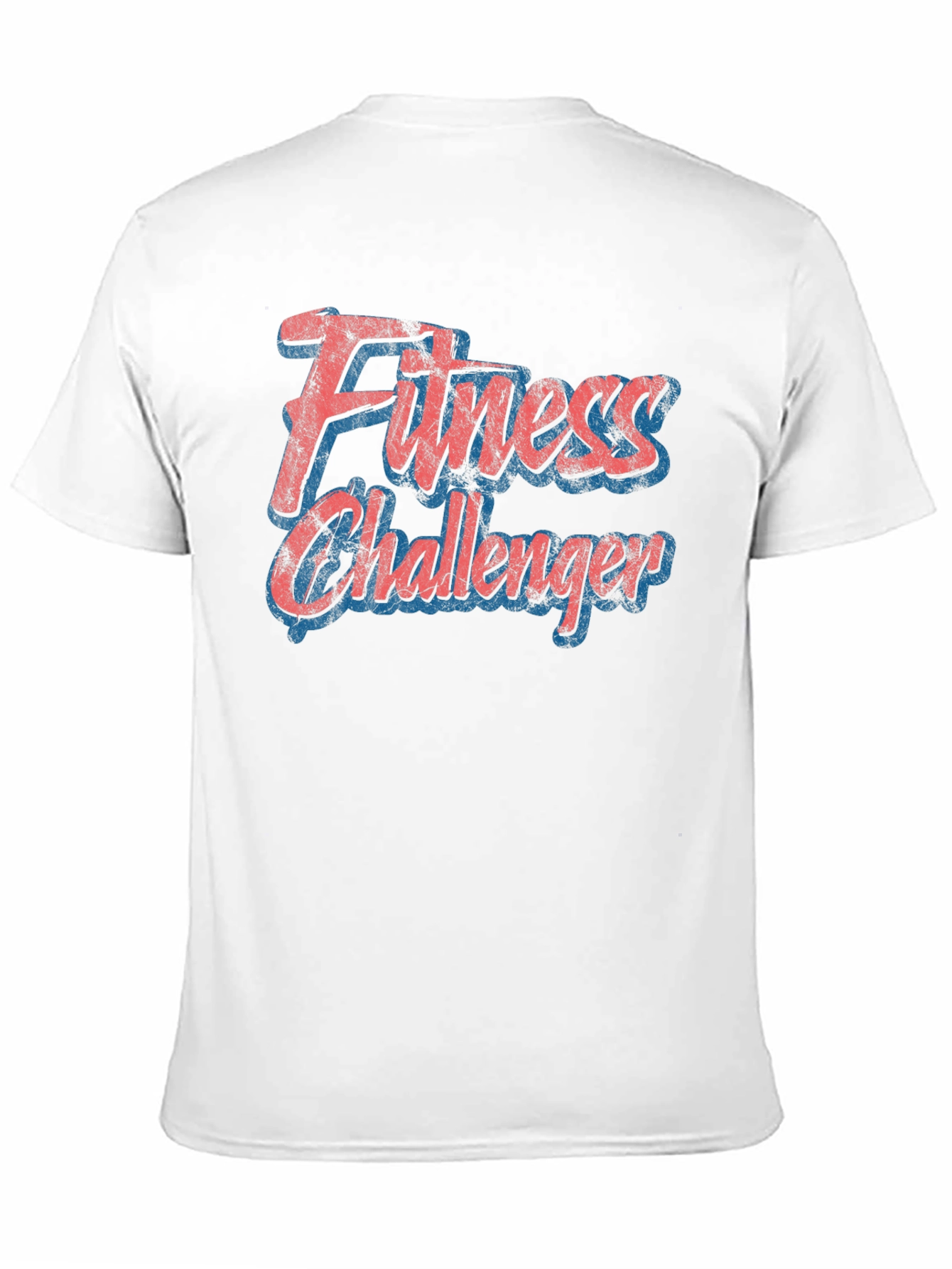 Fitness Challenger Graphic T-Shirt - Gym Workout Tee