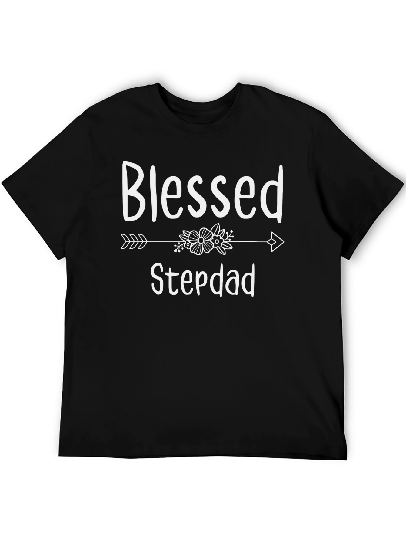 Blessed Stepdad Graphic Tee - Perfect Fathers Day Gift