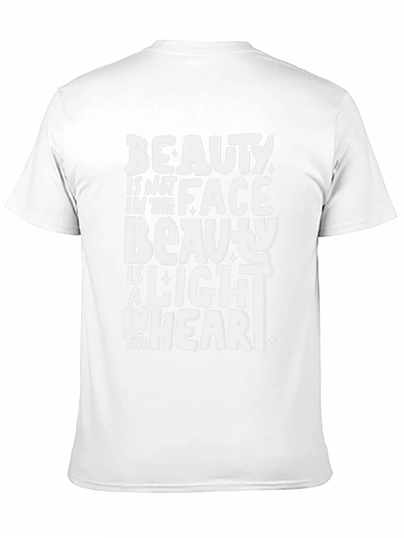 Beauty Within Graphic Tee - Black Unisex Shirt