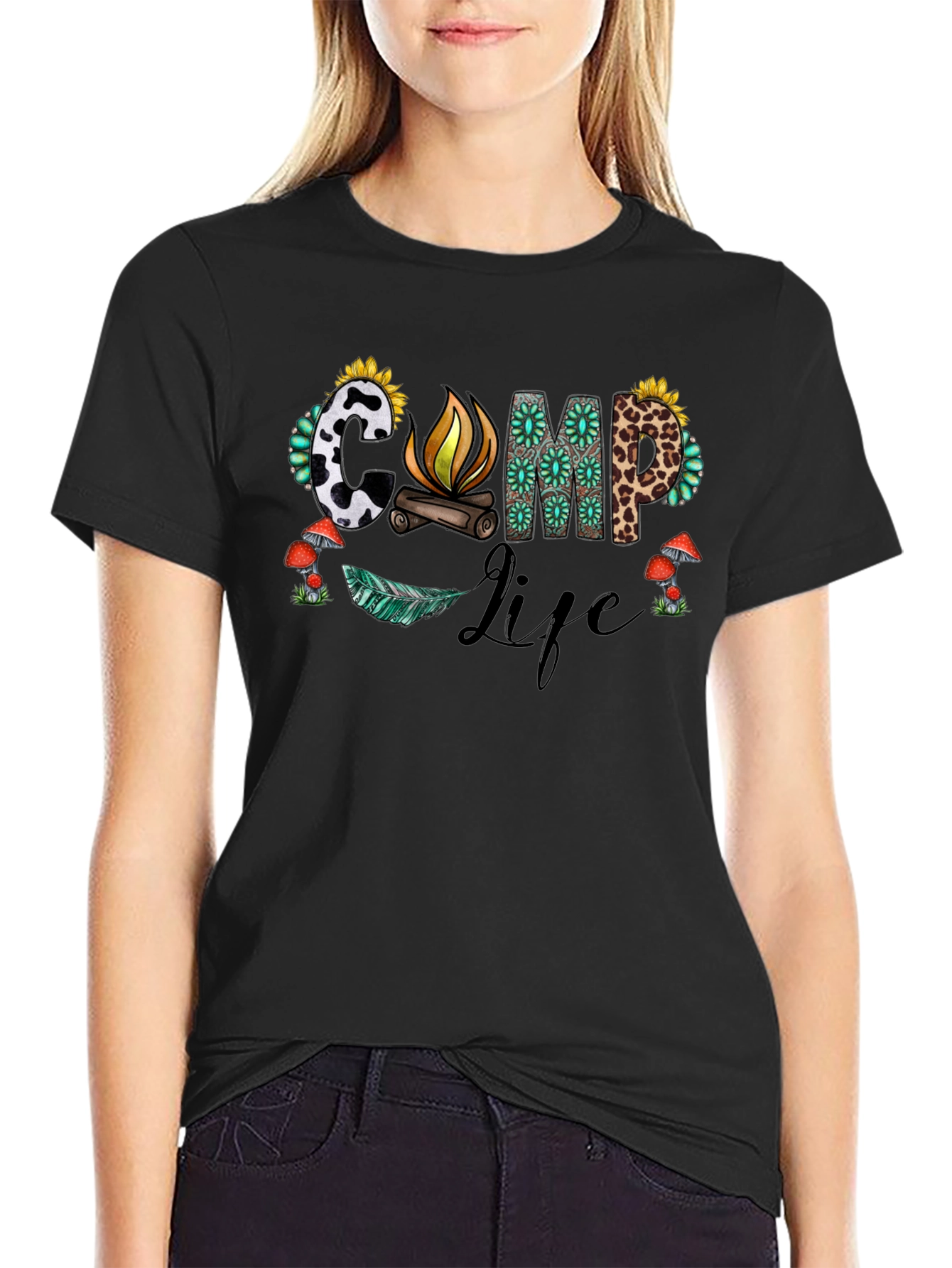 Camp Life Graphic Tee