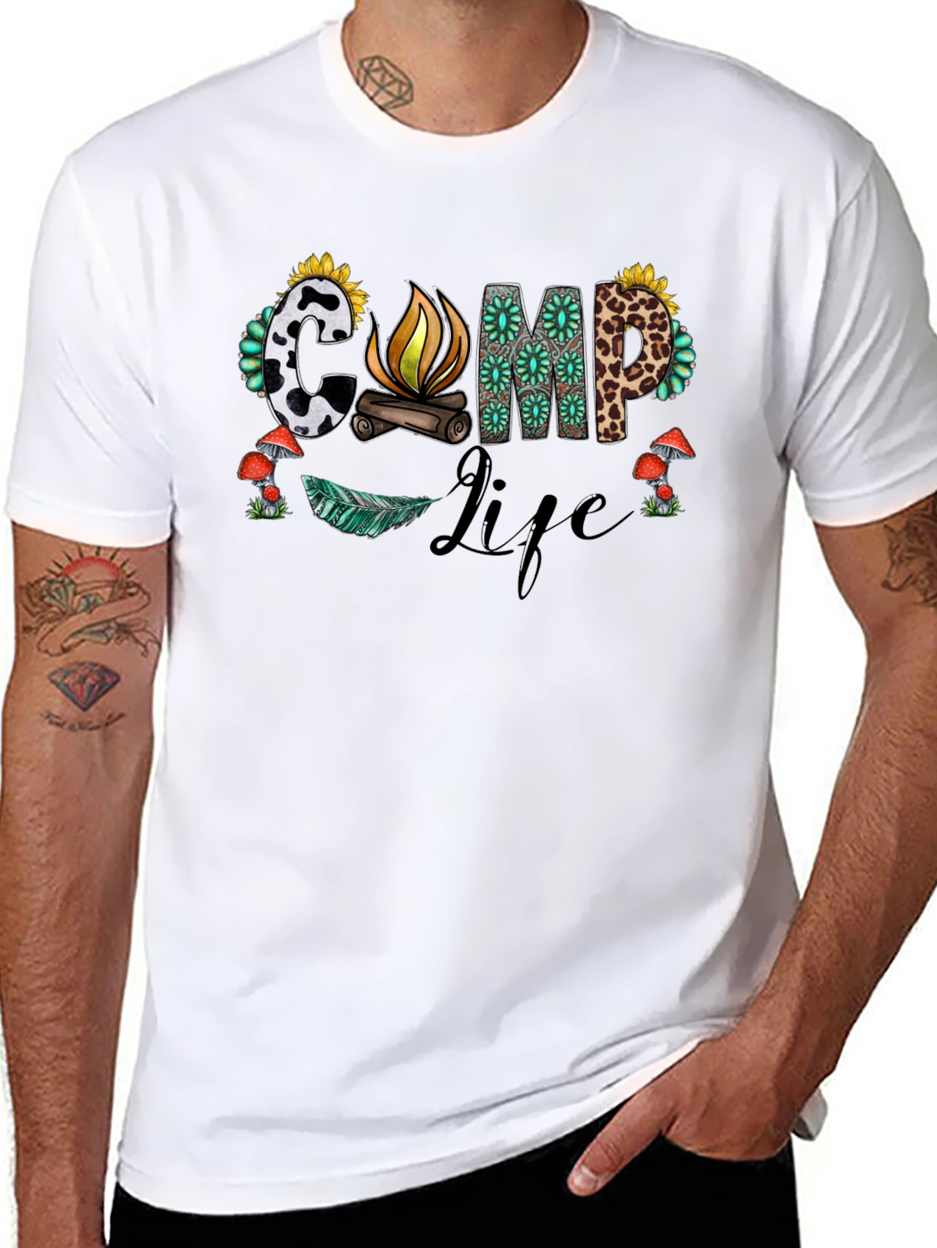 Camp Life Graphic Tee