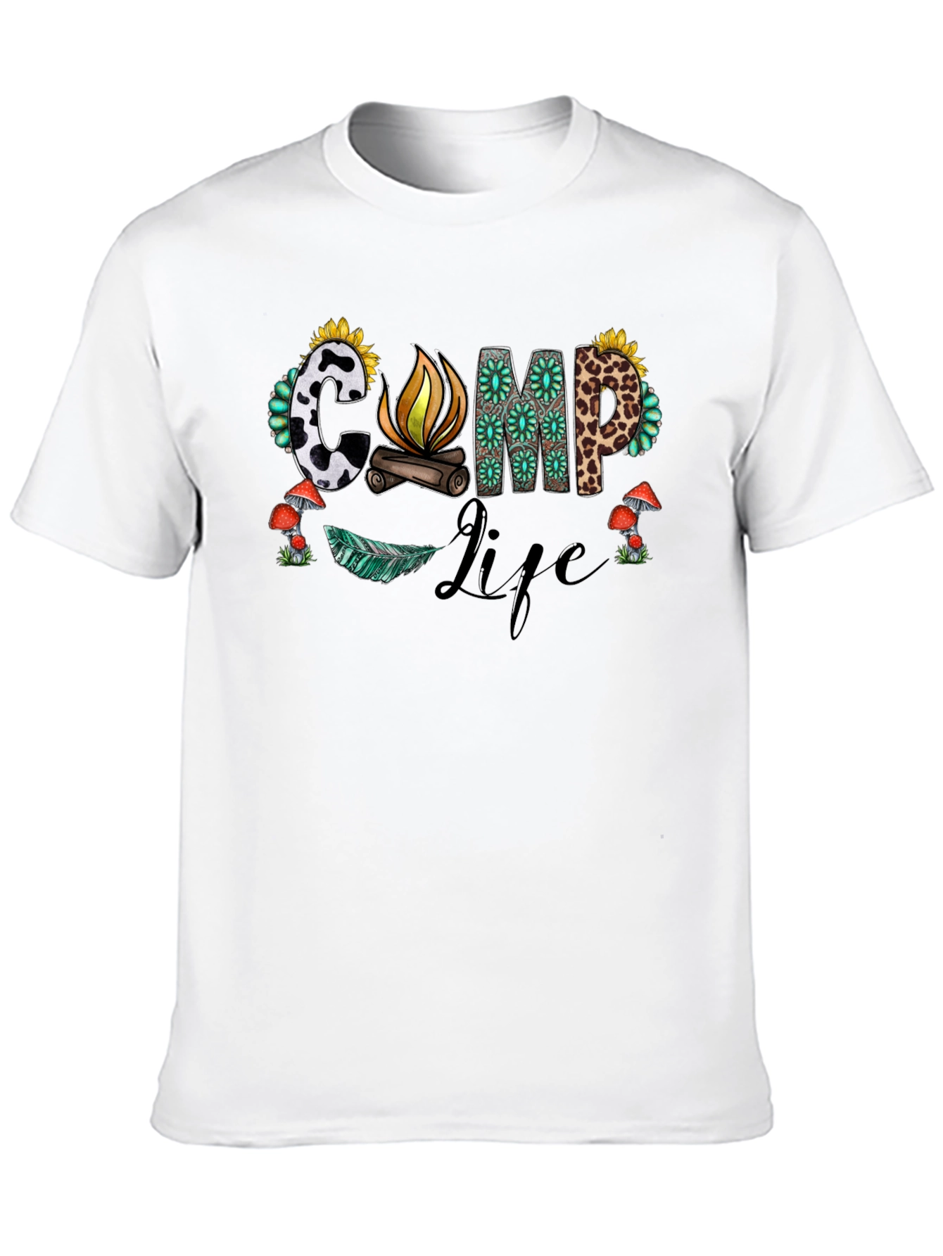 Camp Life Graphic Tee
