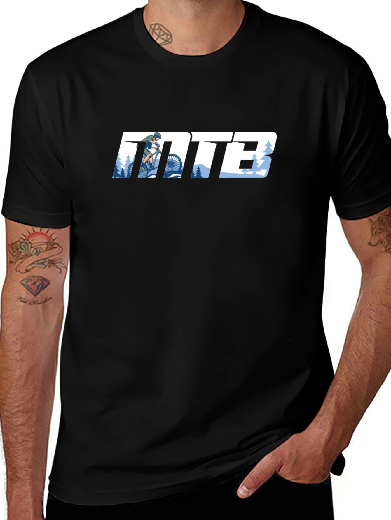 MTB Mountain Biking T-Shirt
