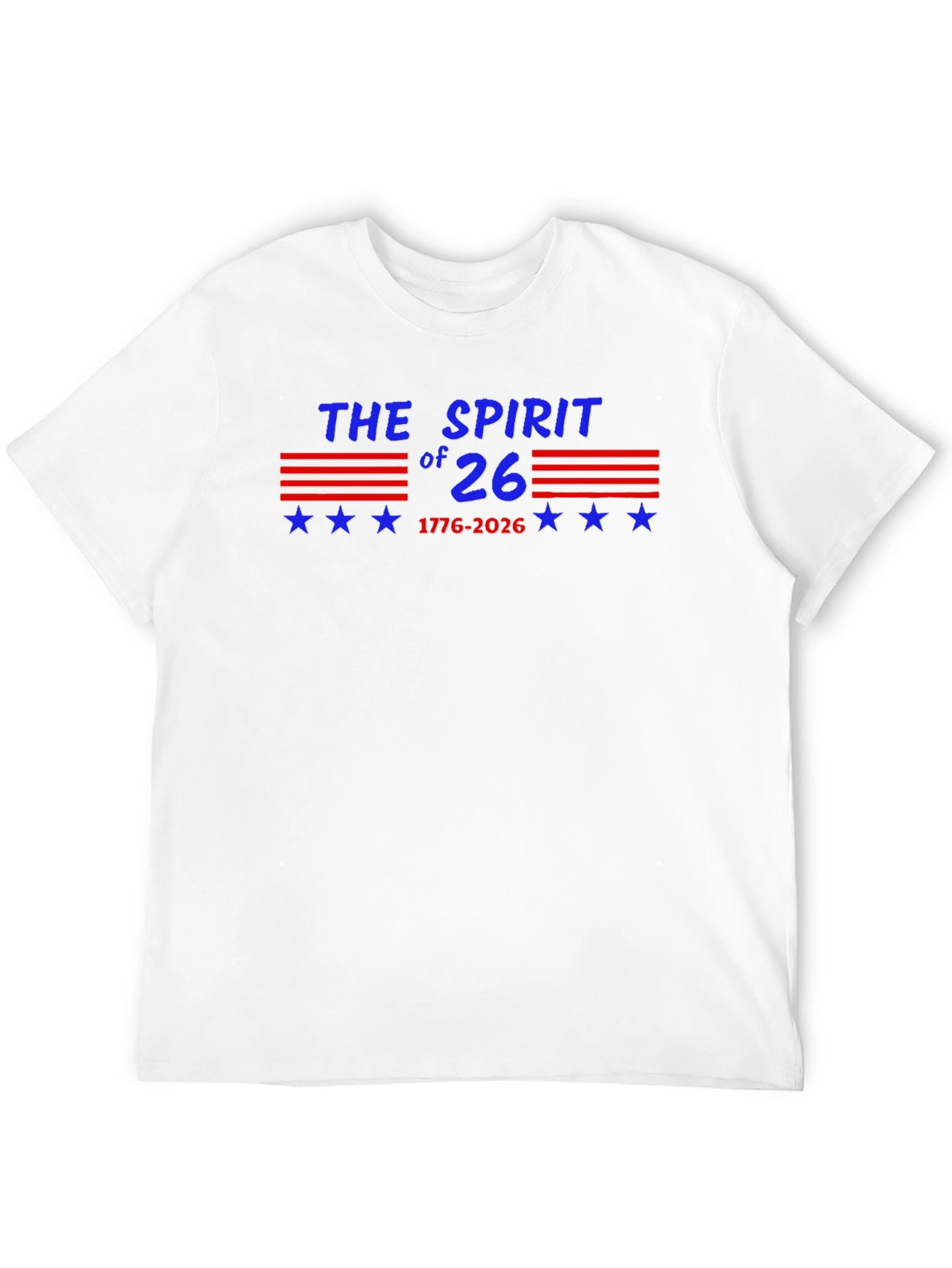 Spirit of 26 Graphic Tee - Patriotic Shirt