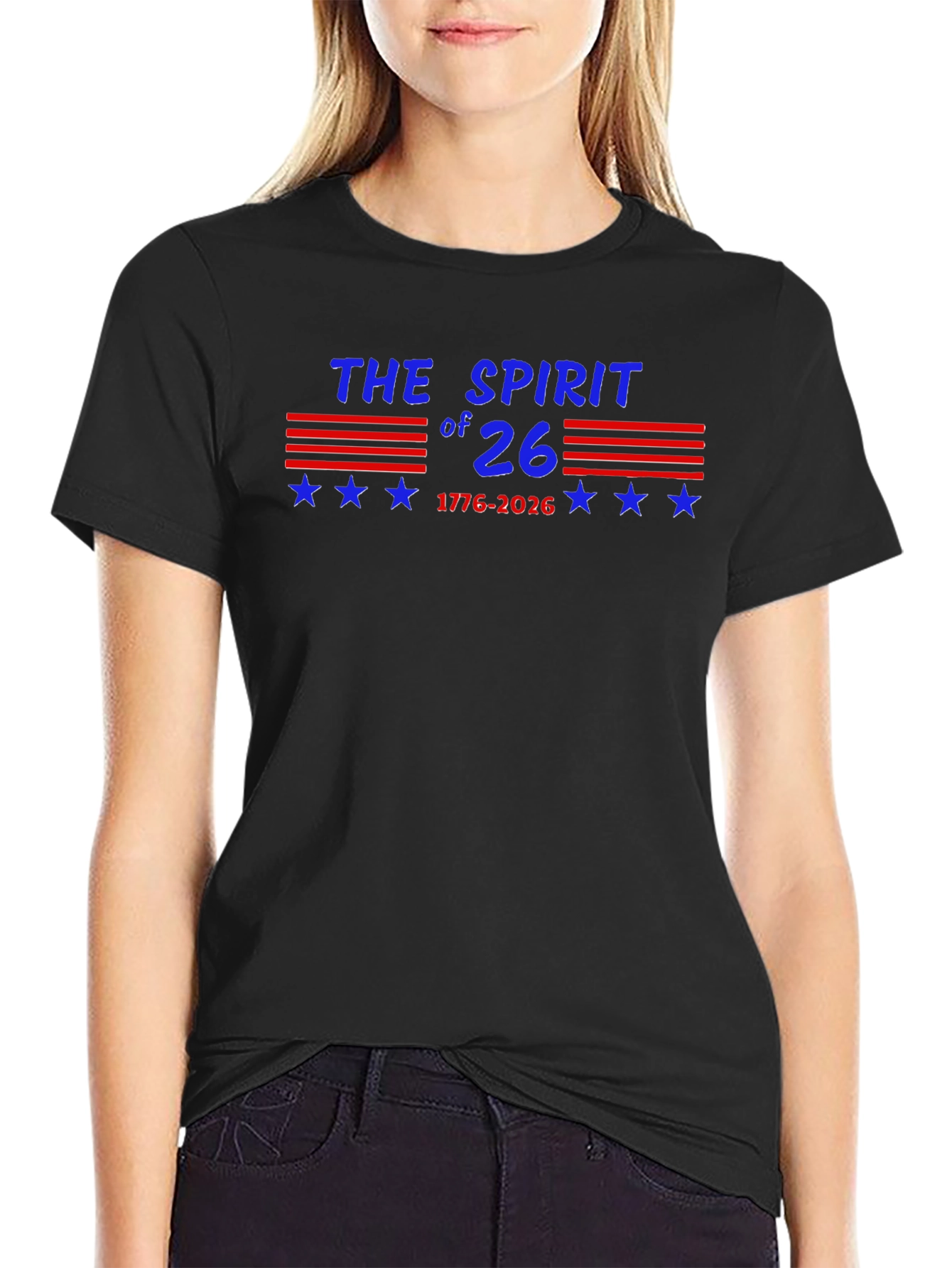 Spirit of 26 Graphic Tee - Patriotic Shirt