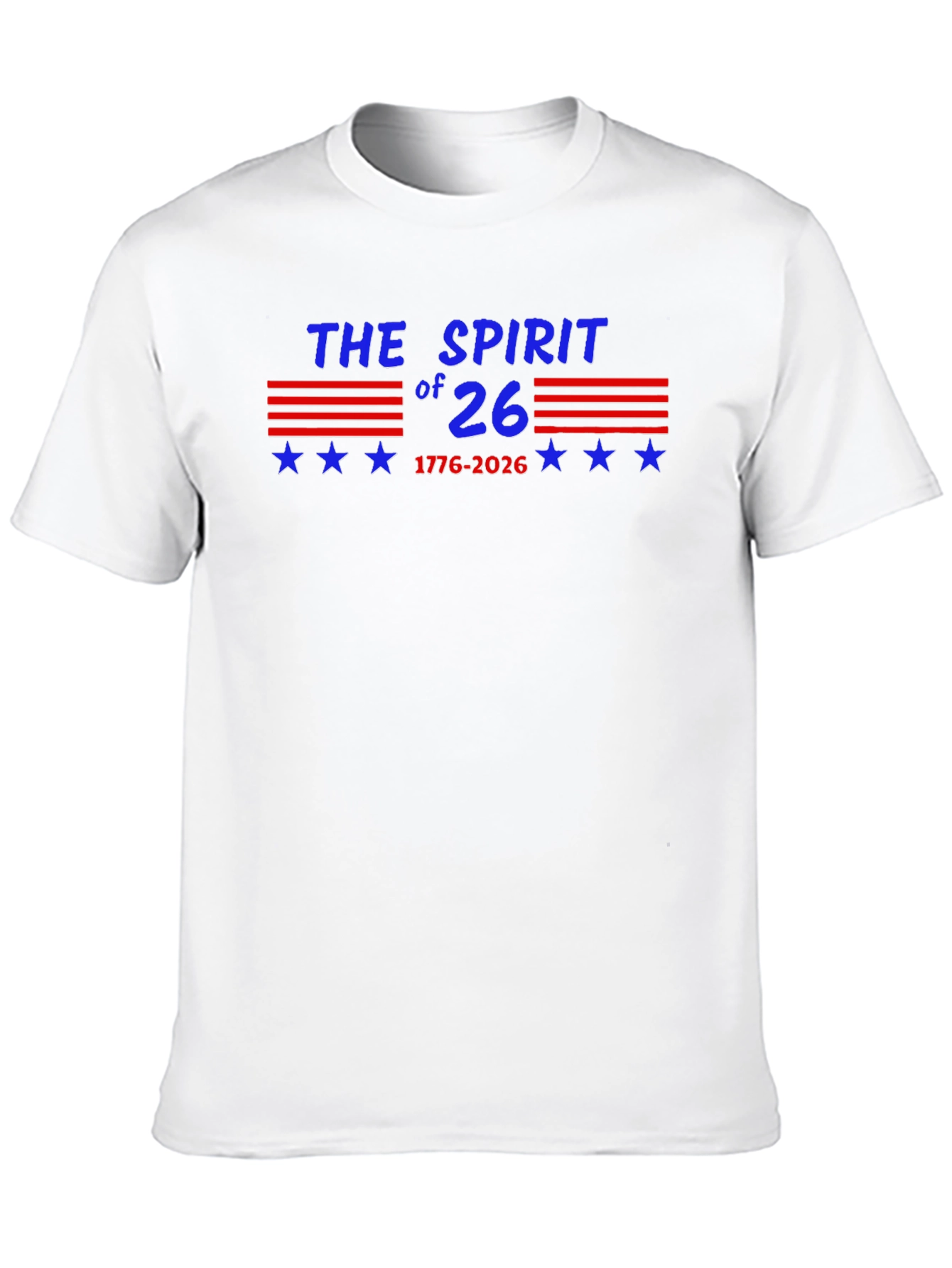 Spirit of 26 Graphic Tee - Patriotic Shirt