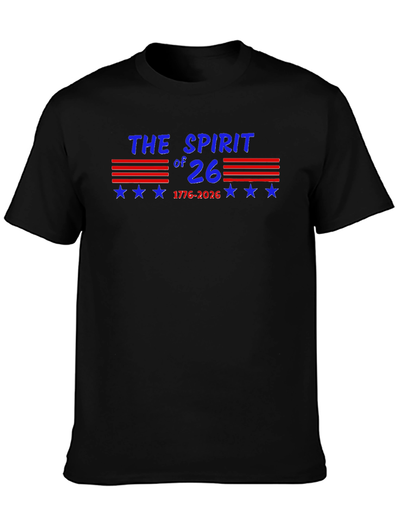 Spirit of 26 Graphic Tee - Patriotic Shirt