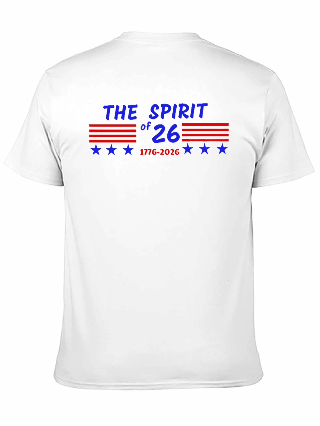 Spirit of 26 Graphic Tee - Patriotic Shirt