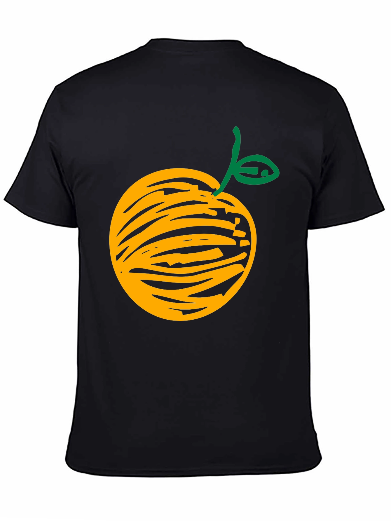 Orange Graphic Tee - Cool Fruit Design