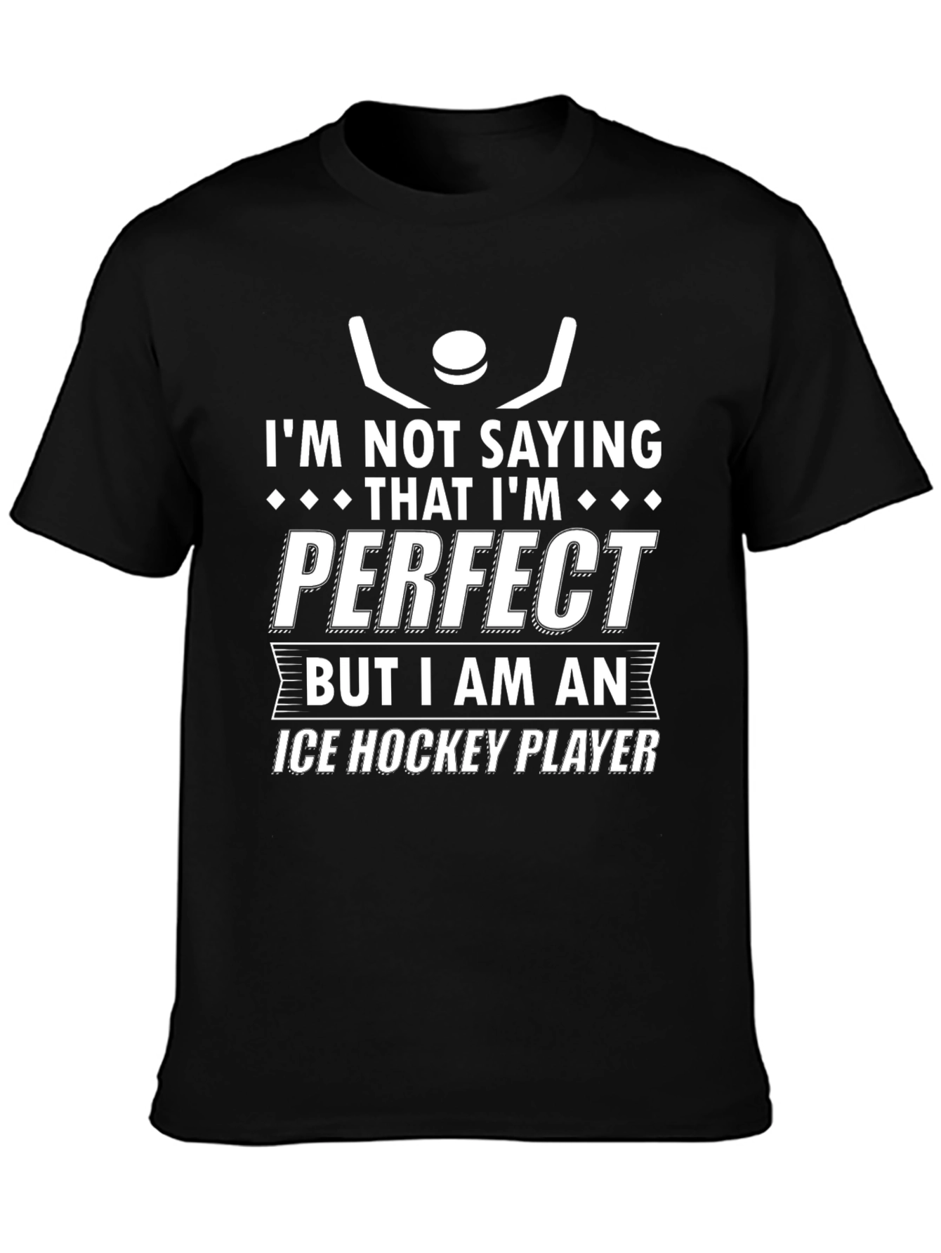 Ice Hockey Player Novelty T-Shirt