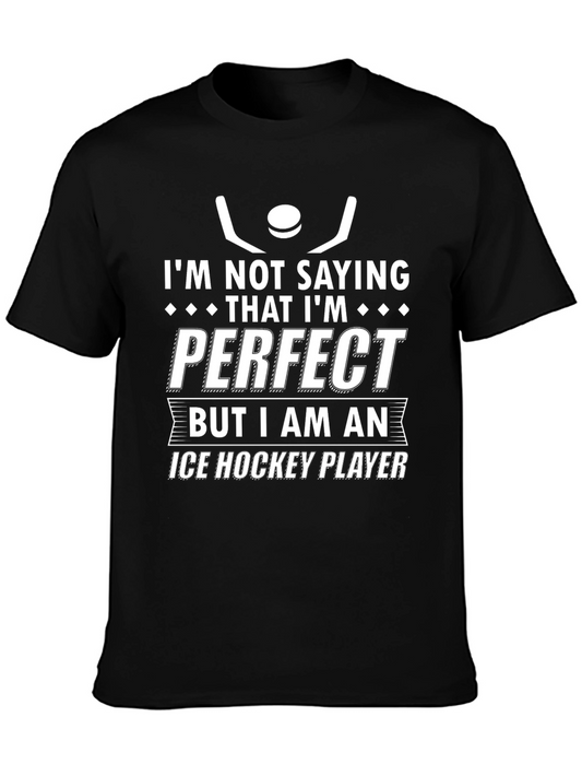 Ice Hockey Player Novelty T-Shirt