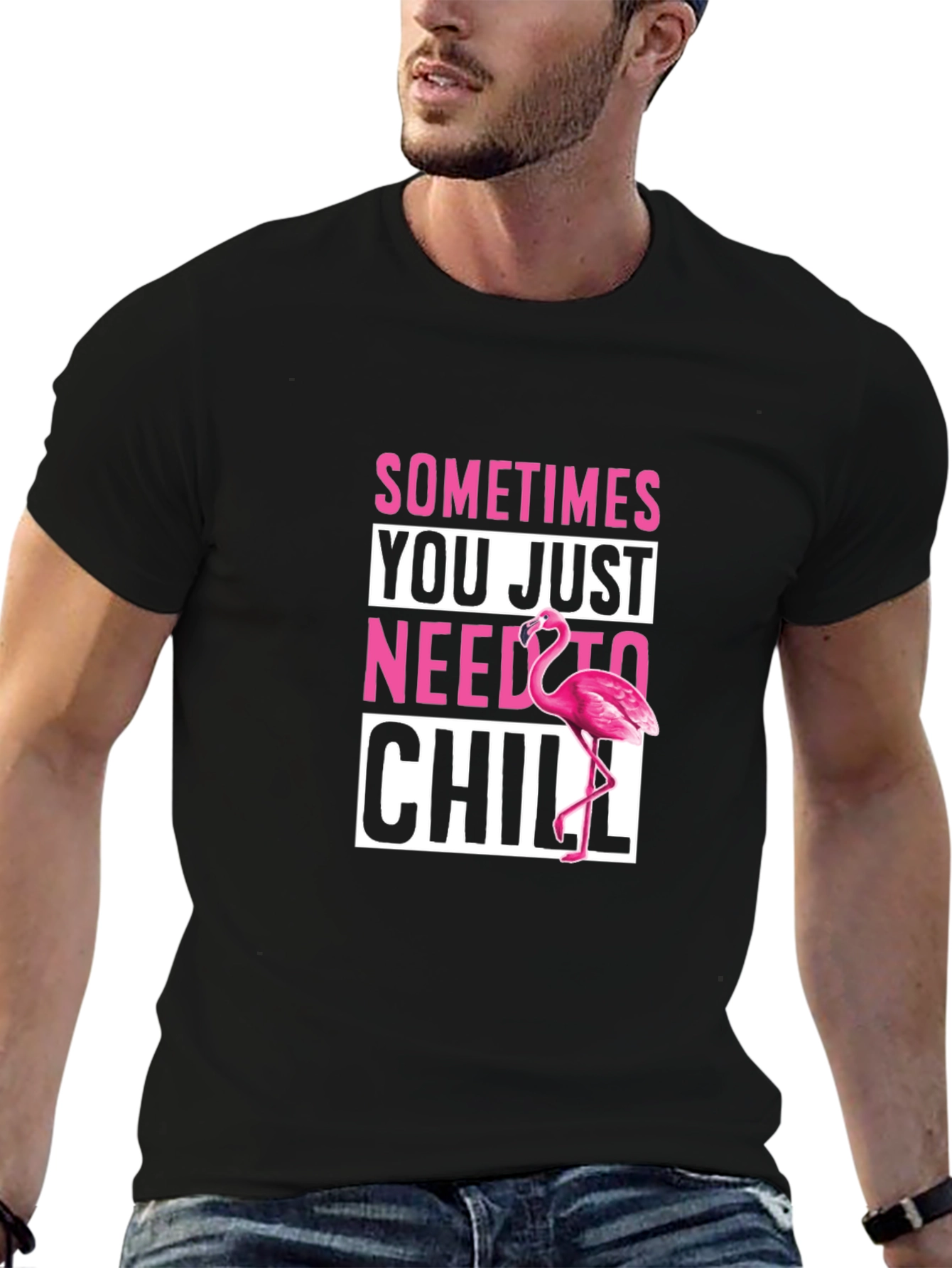 Sometimes You Just Need To Chill Flamingo T-Shirt