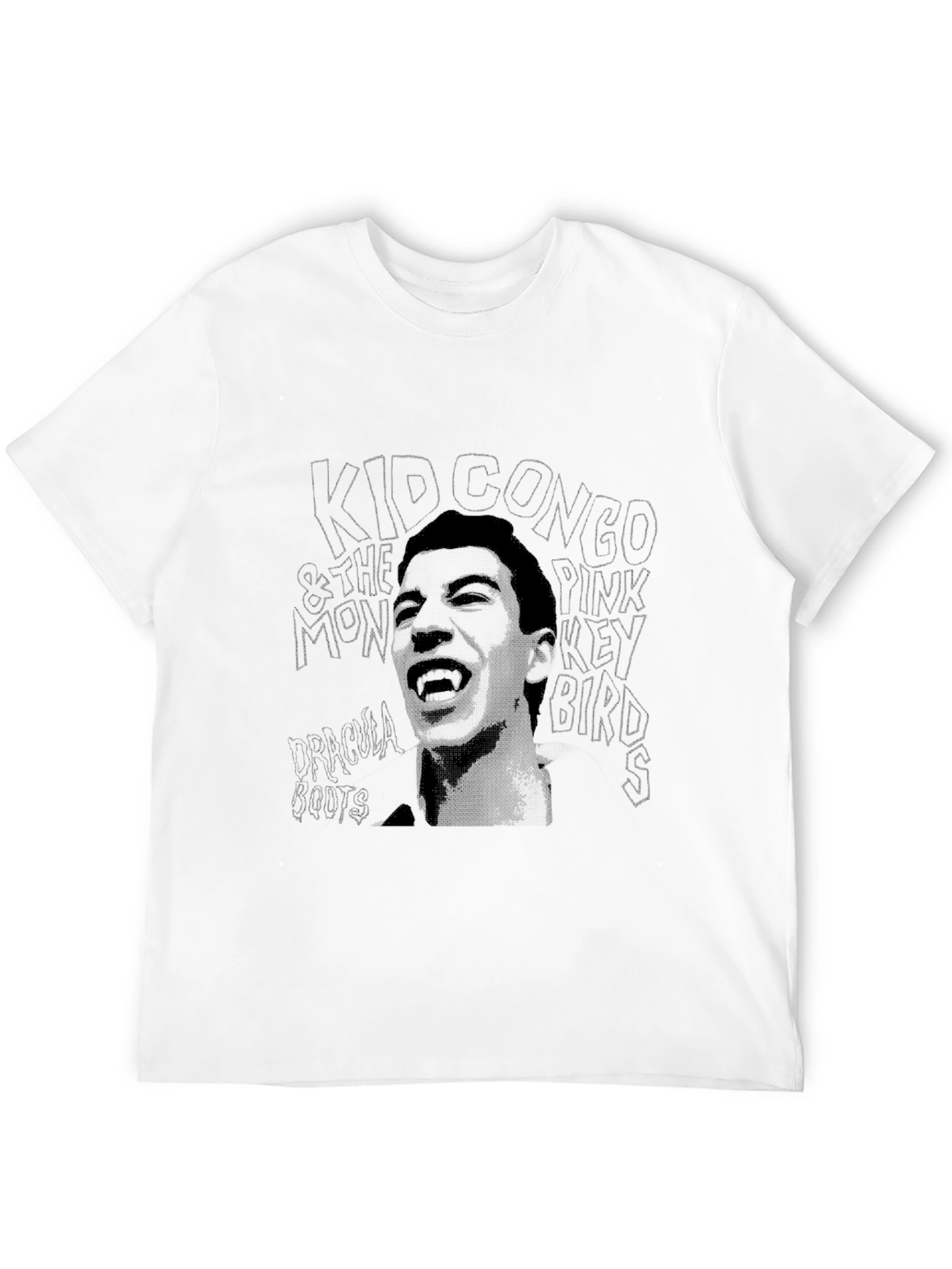 Kid Congo & The Pink Monkey Birds Black T-Shirt