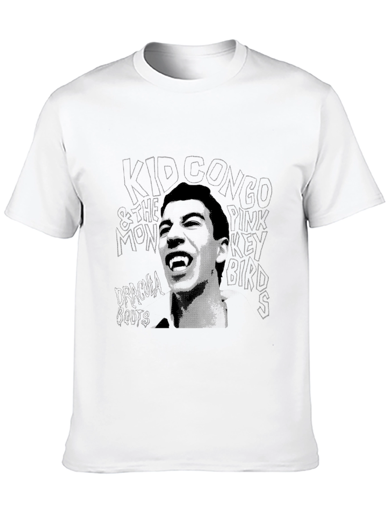 Kid Congo & The Pink Monkey Birds Black T-Shirt
