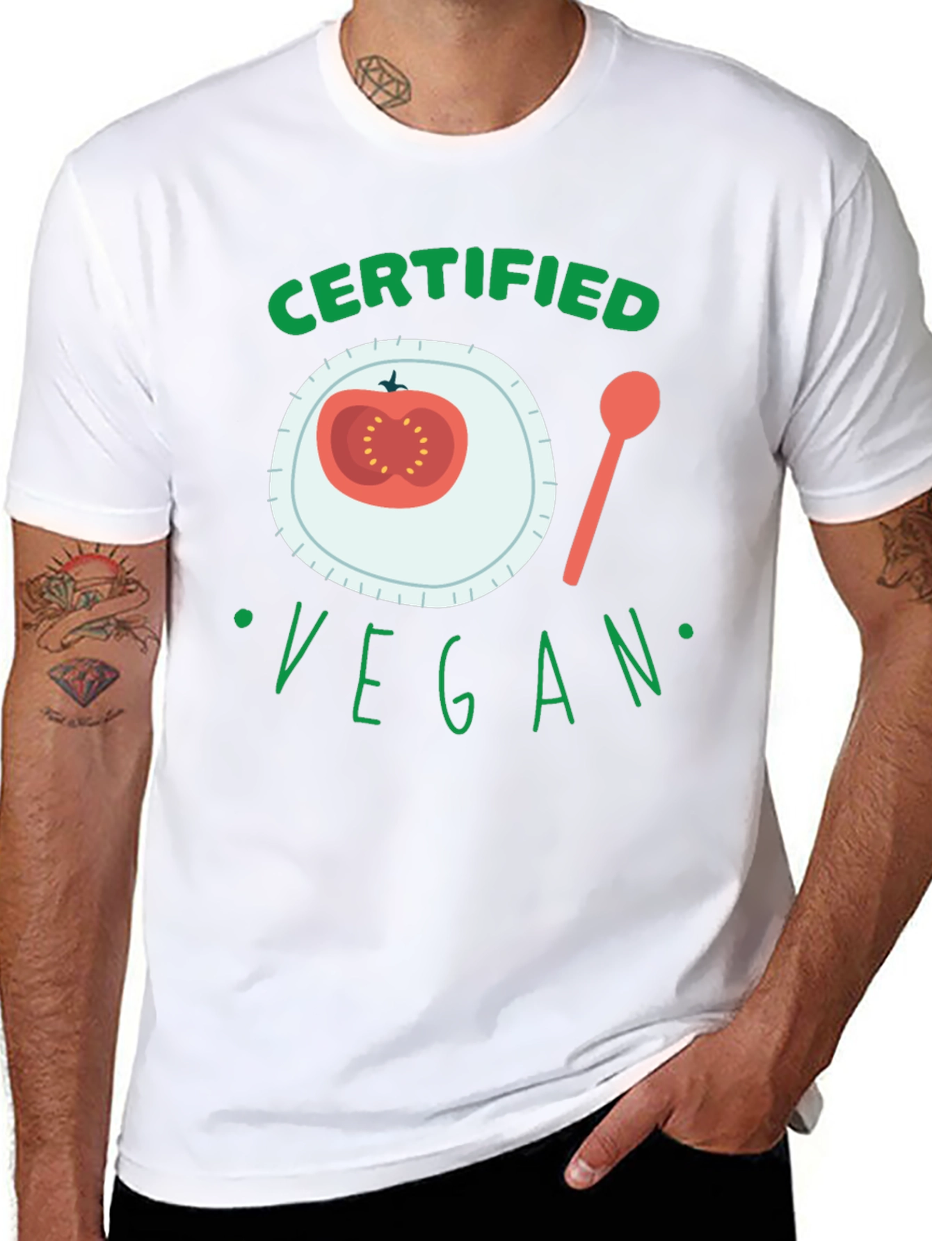 Certified Vegan Graphic Tee