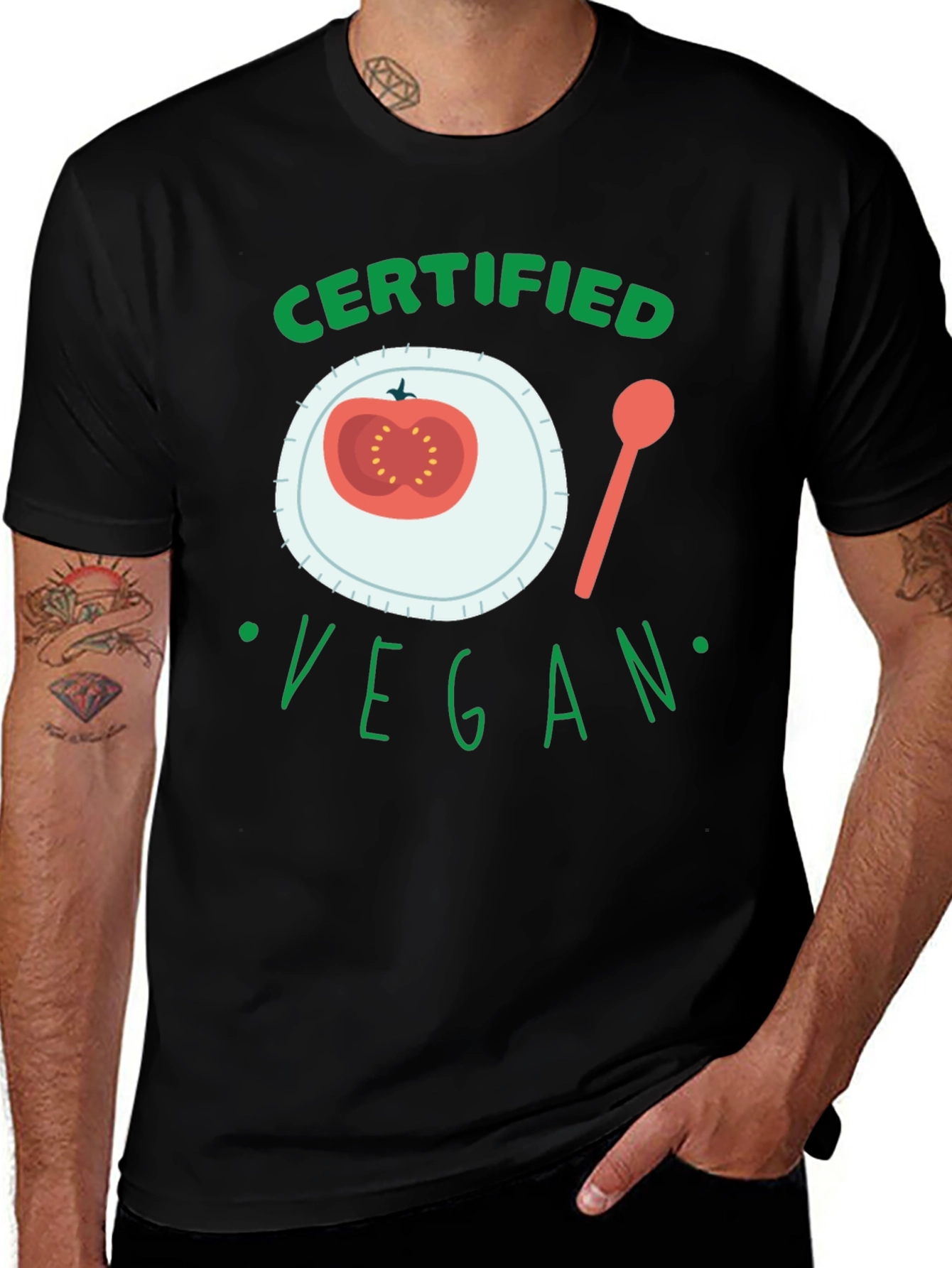 Certified Vegan Graphic Tee