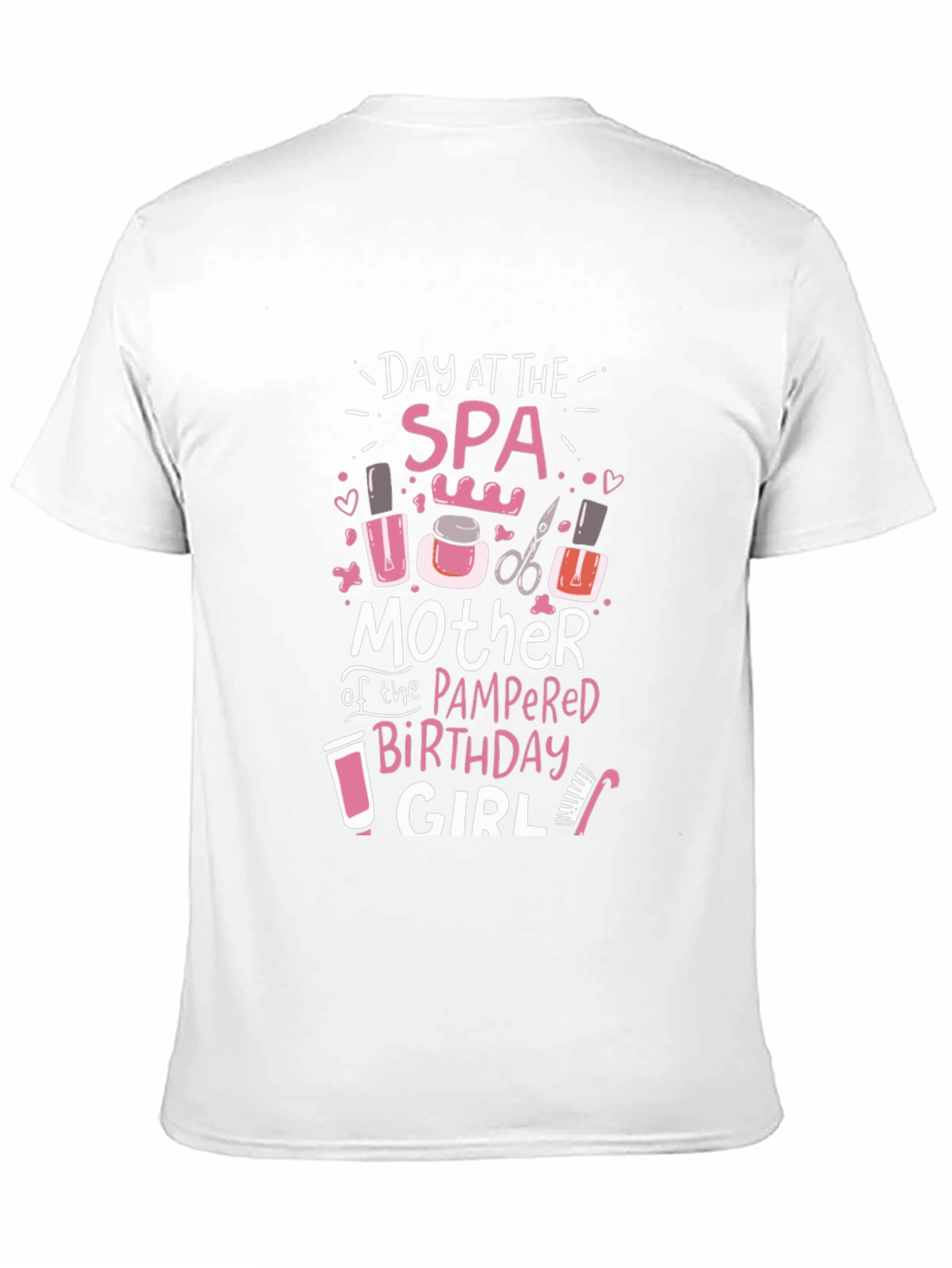 Spa Day Birthday Girl T-Shirt