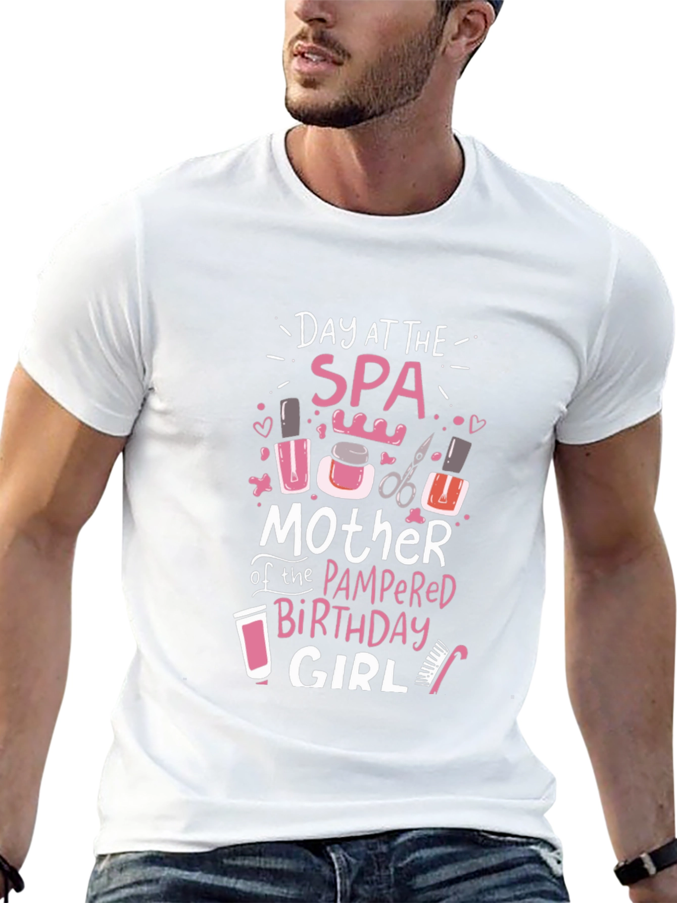 Spa Day Birthday Girl T-Shirt