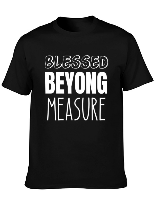 Blessed Beyond Measure Black T-Shirt
