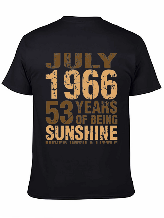 July 1966 T-Shirt - 53 Years of Sunshine