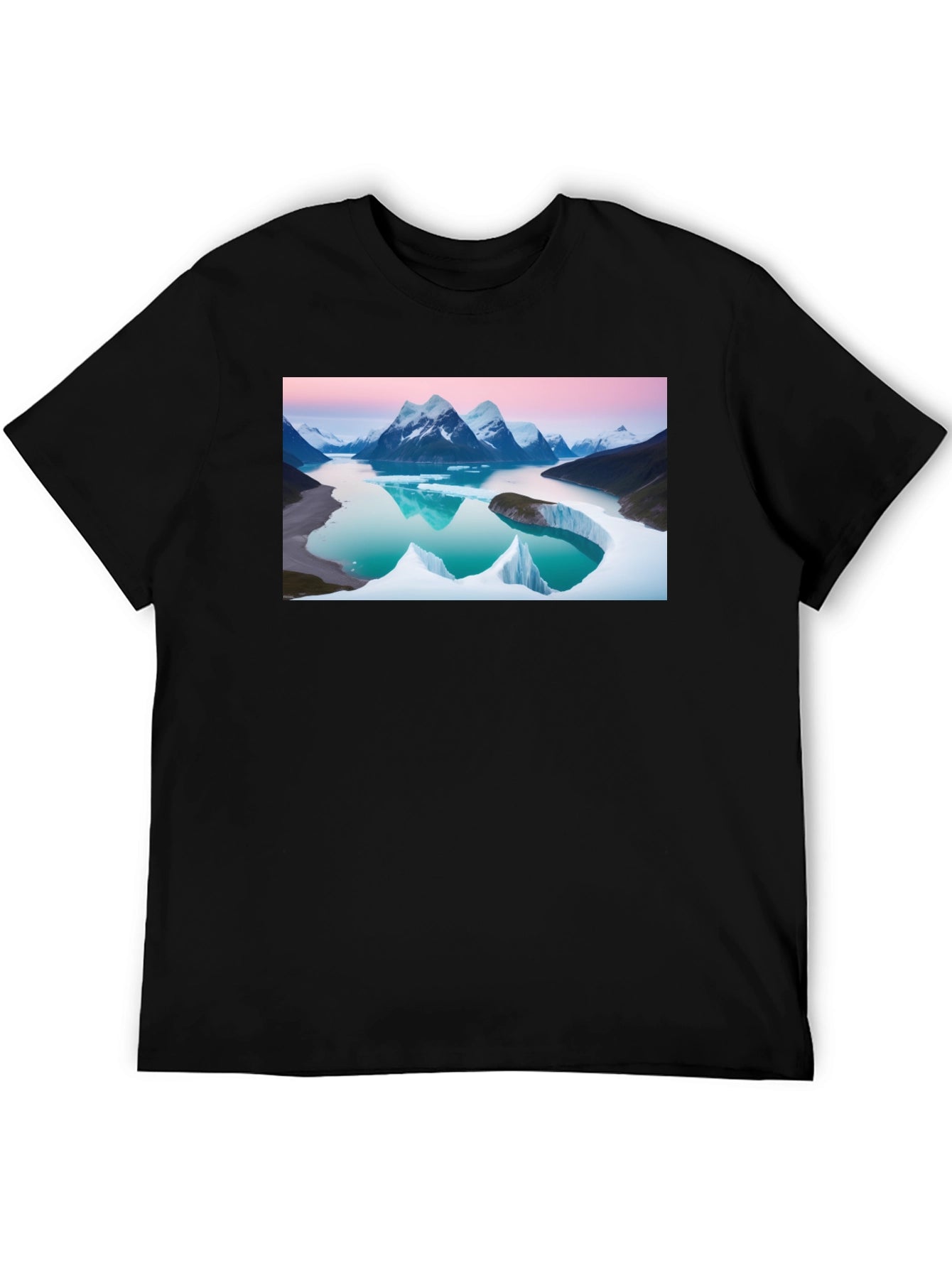 Mountain Lake Graphic T-Shirt