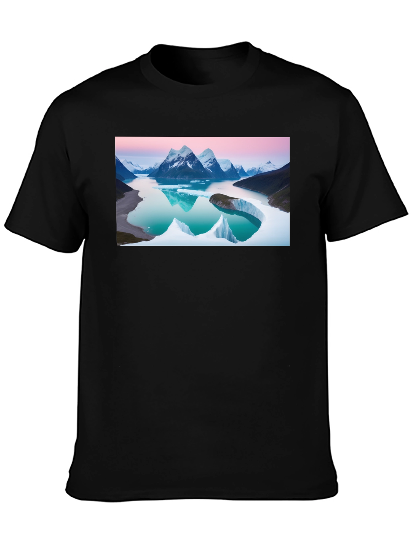 Mountain Lake Graphic T-Shirt