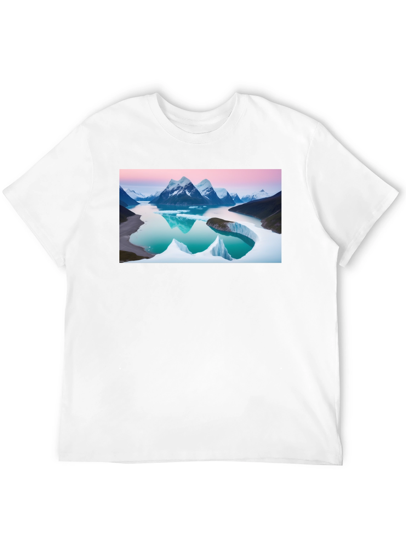 Mountain Lake Graphic T-Shirt