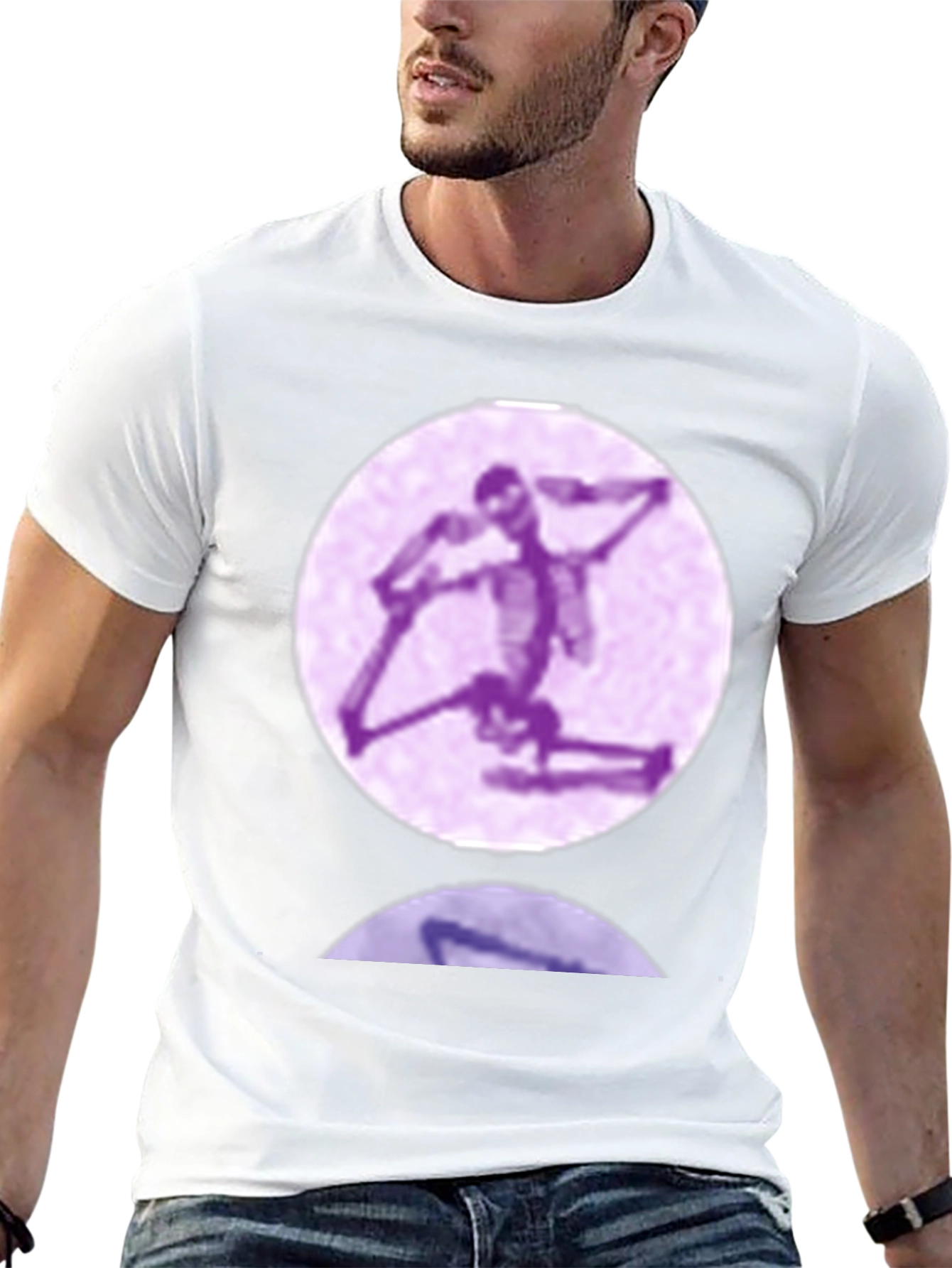 Skeleton Yoga Pose Graphic T-Shirt