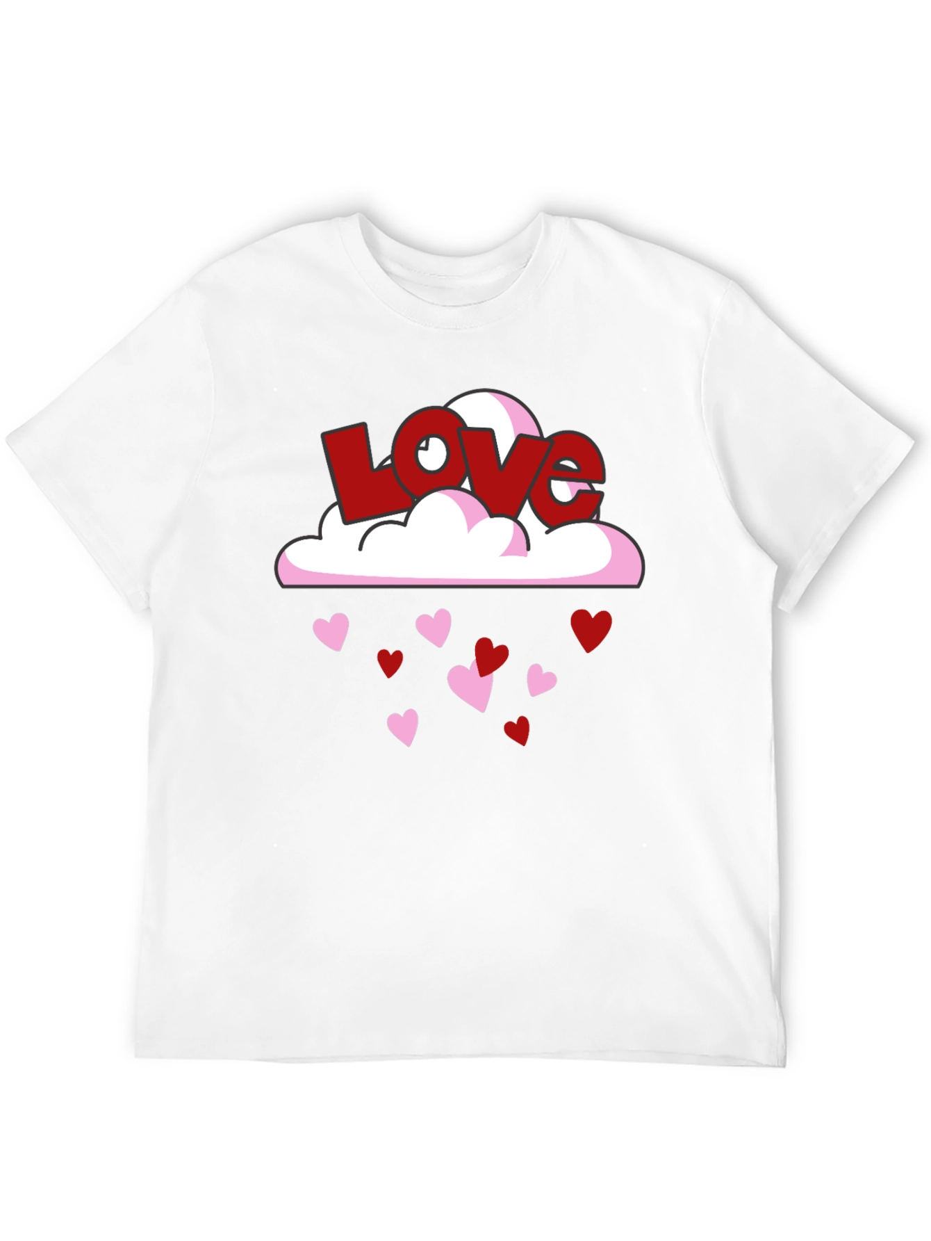 Love Cloud Heart Rain T-Shirt