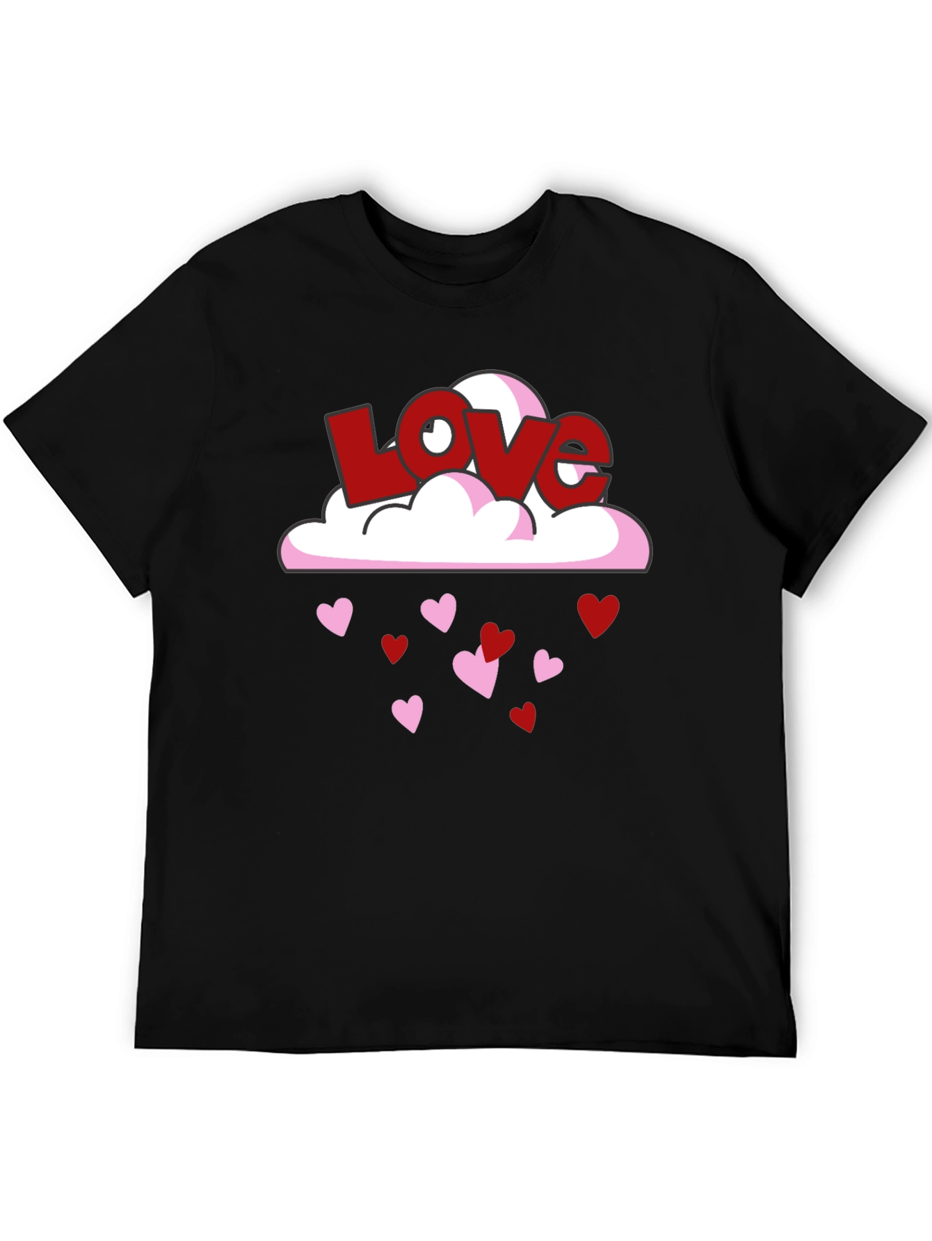 Love Cloud Heart Rain T-Shirt