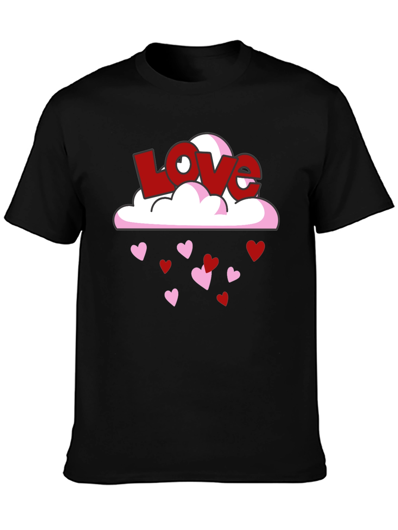 Love Cloud Heart Rain T-Shirt
