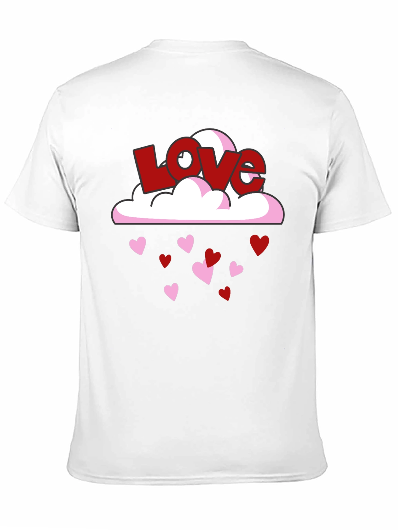 Love Cloud Heart Rain T-Shirt