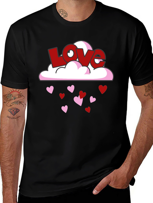 Love Cloud Heart Rain T-Shirt